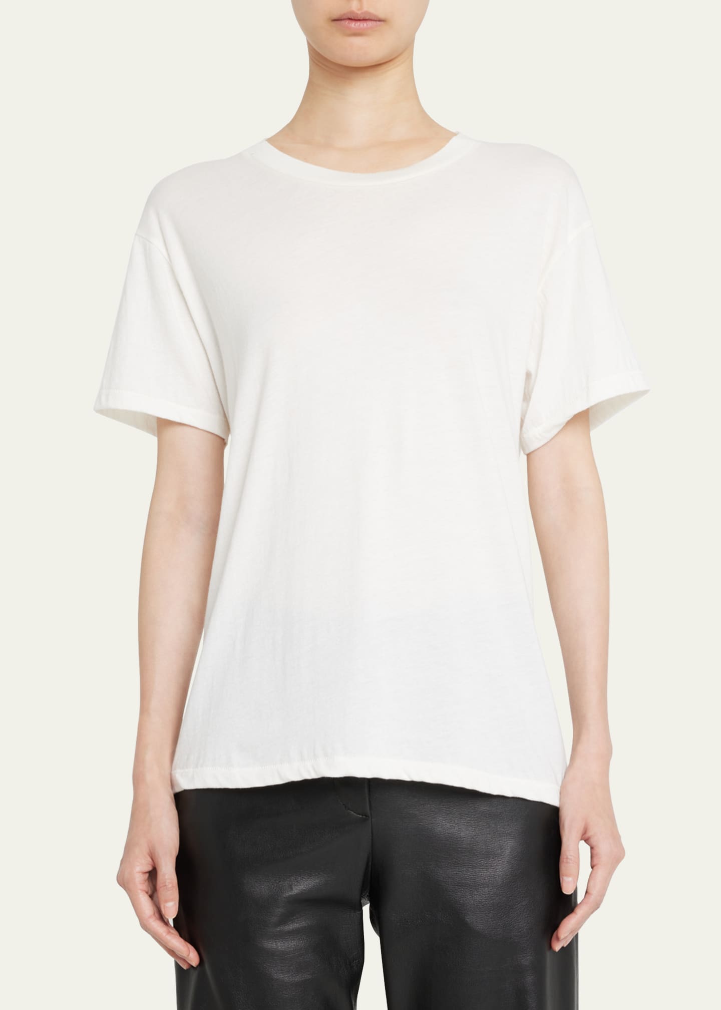 Eterne Short-Sleeve Boyfriend T-Shirt - Bergdorf Goodman