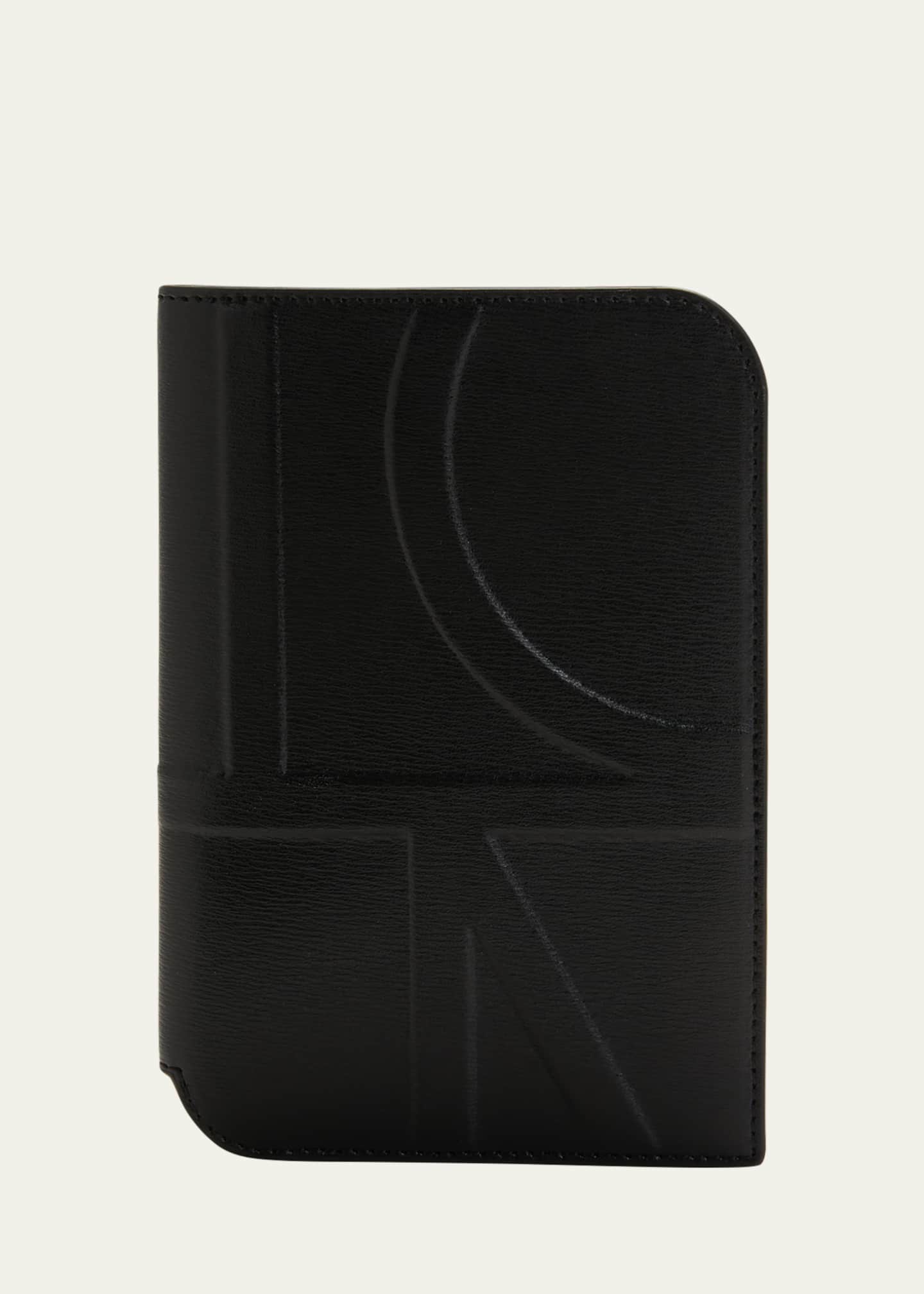 Toteme Monogram Leather Passport Holder Bergdorf Goodman