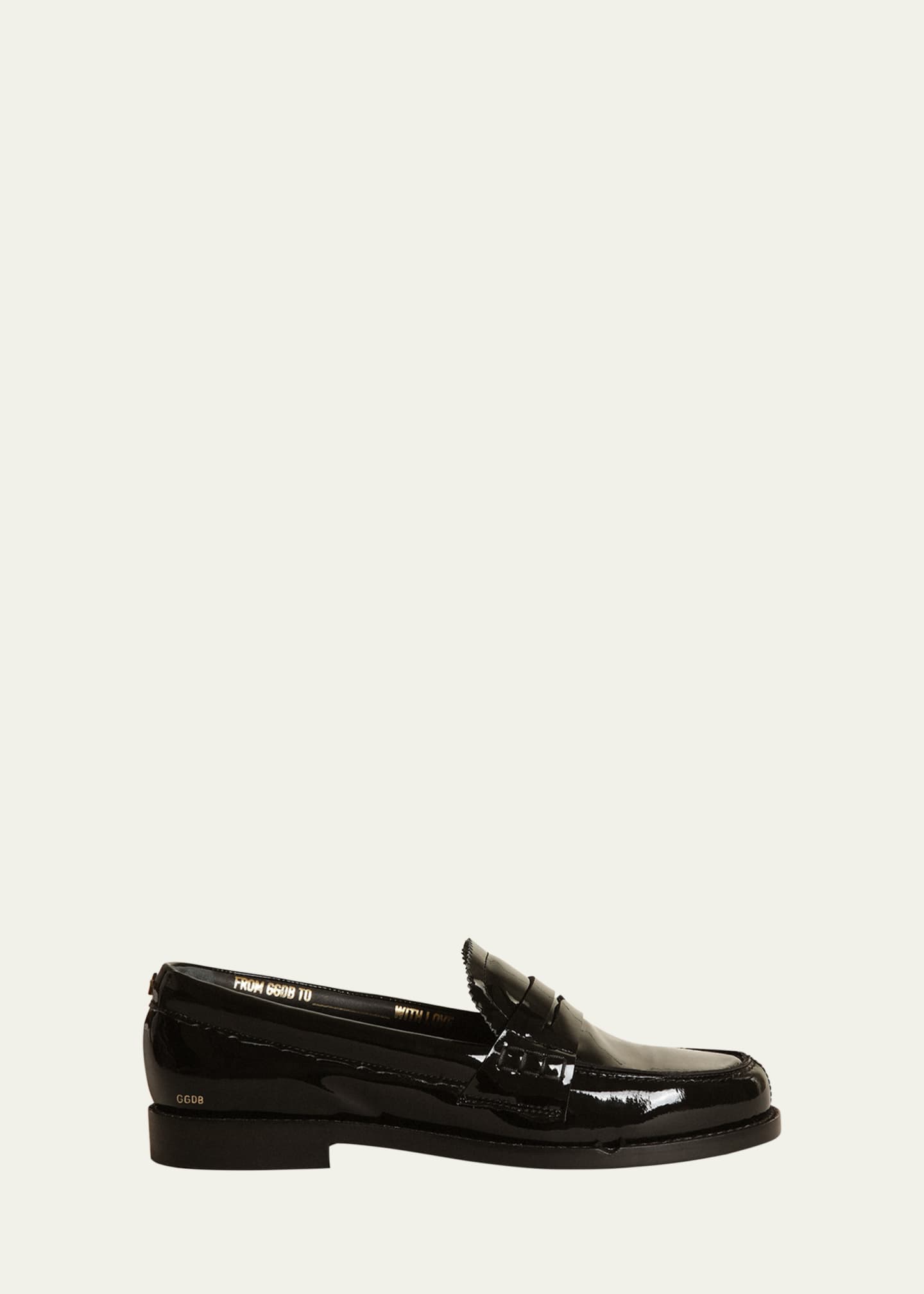 Golden Goose Jerry Patent Penny Loafers - Bergdorf Goodman