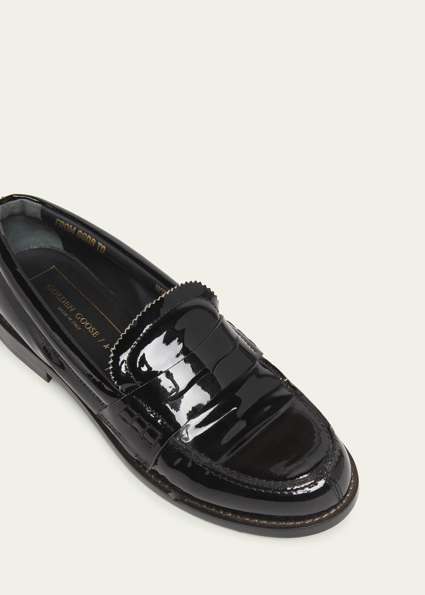 Golden Goose Jerry Patent Penny Loafers Image 5 of 5