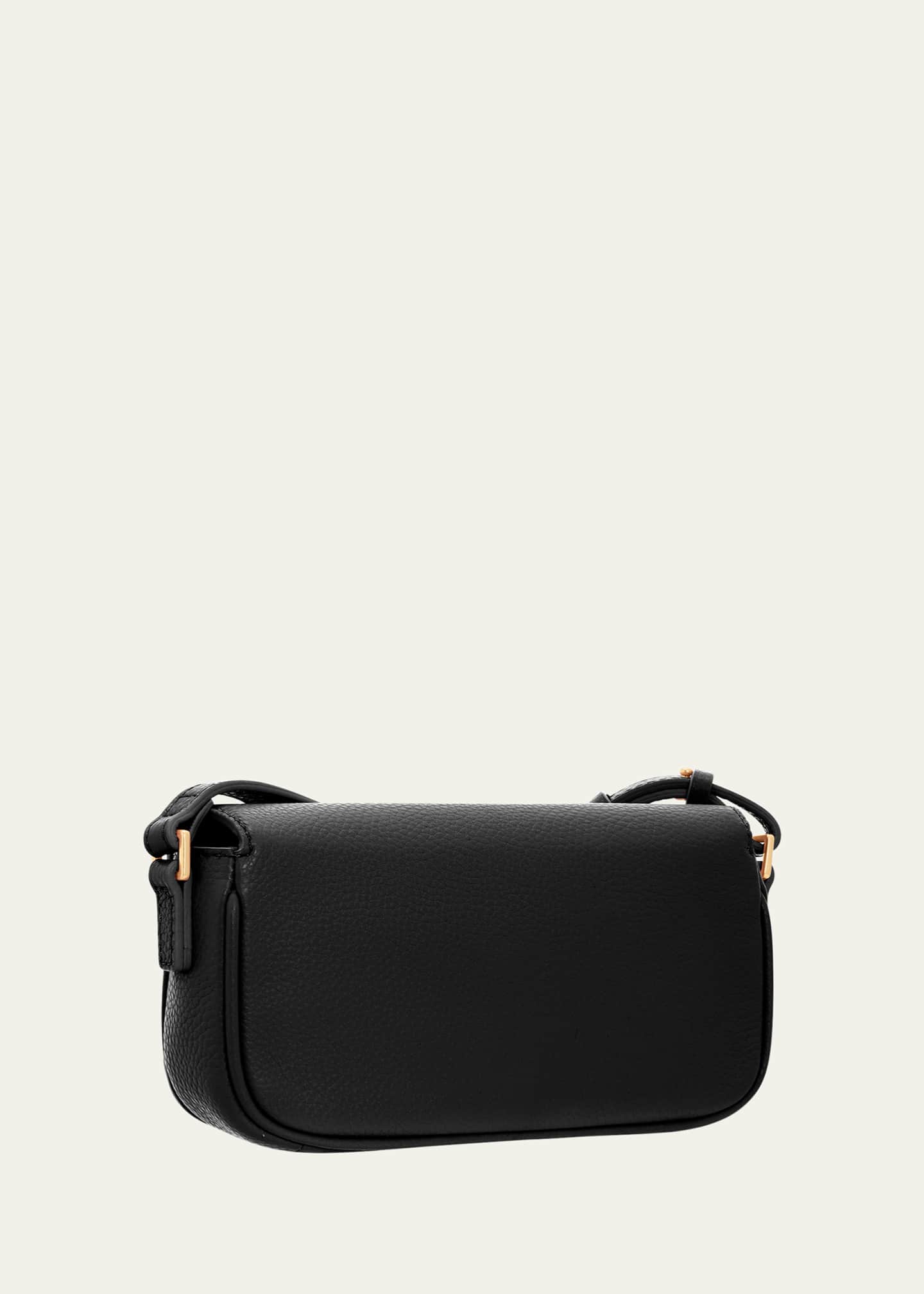 Oroton Robyn Flap Leather Shoulder Bag - Bergdorf Goodman