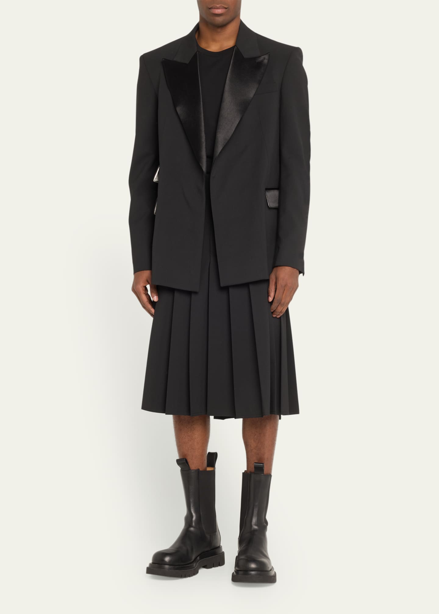 Peak lapel sport discount coat