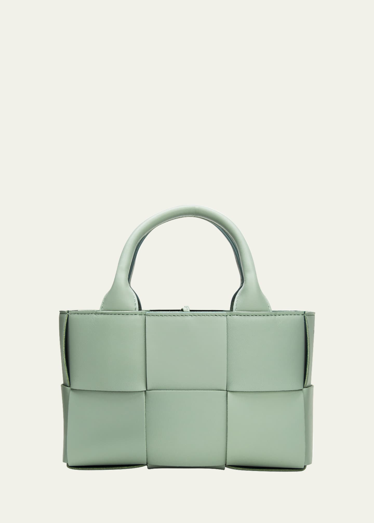 Bottega Veneta Candy Arco Intreccio Napa Top-Handle Bag Image 1 of 5