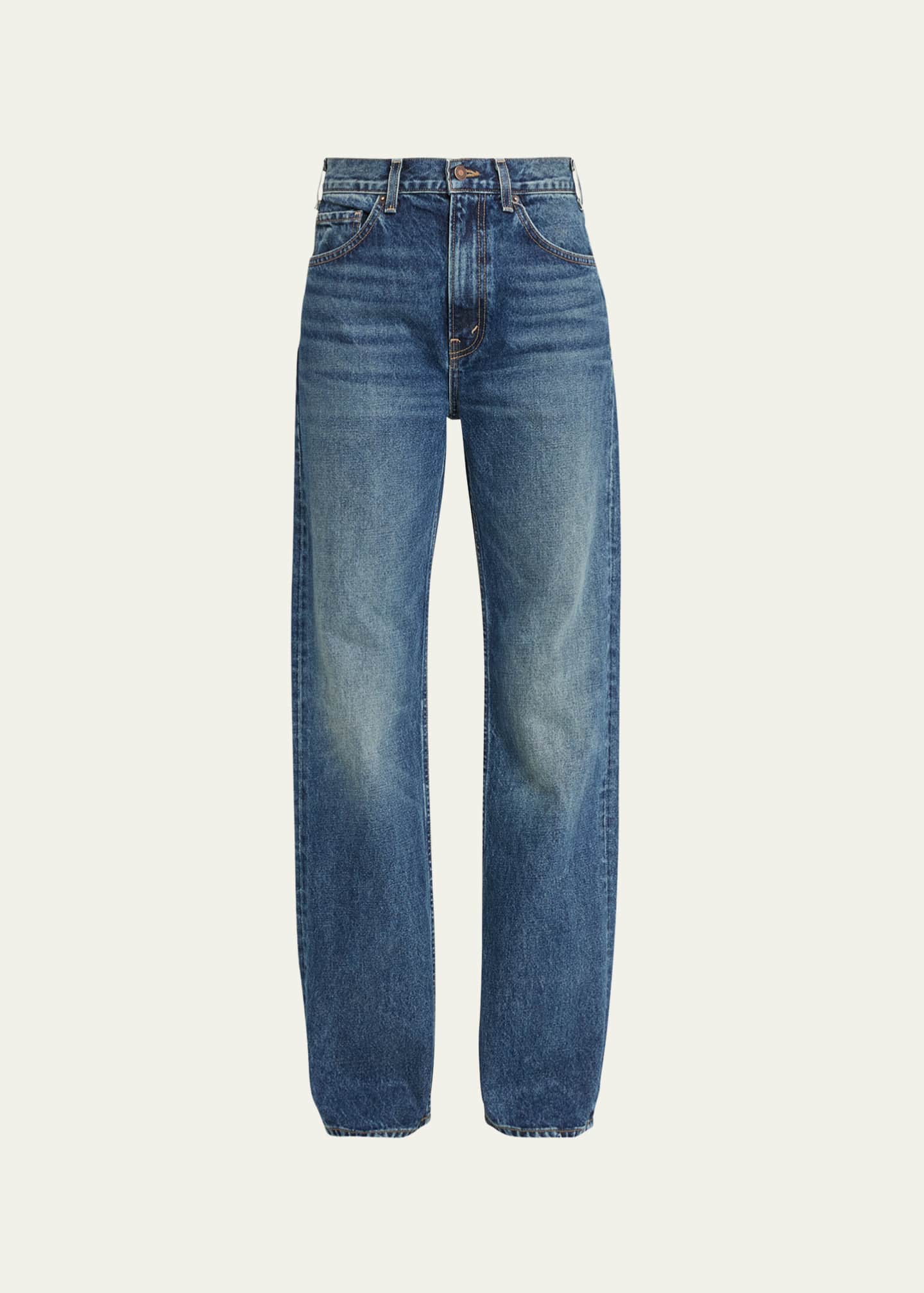 Nili Lotan Mitchell Straight-Leg Jeans - Bergdorf Goodman