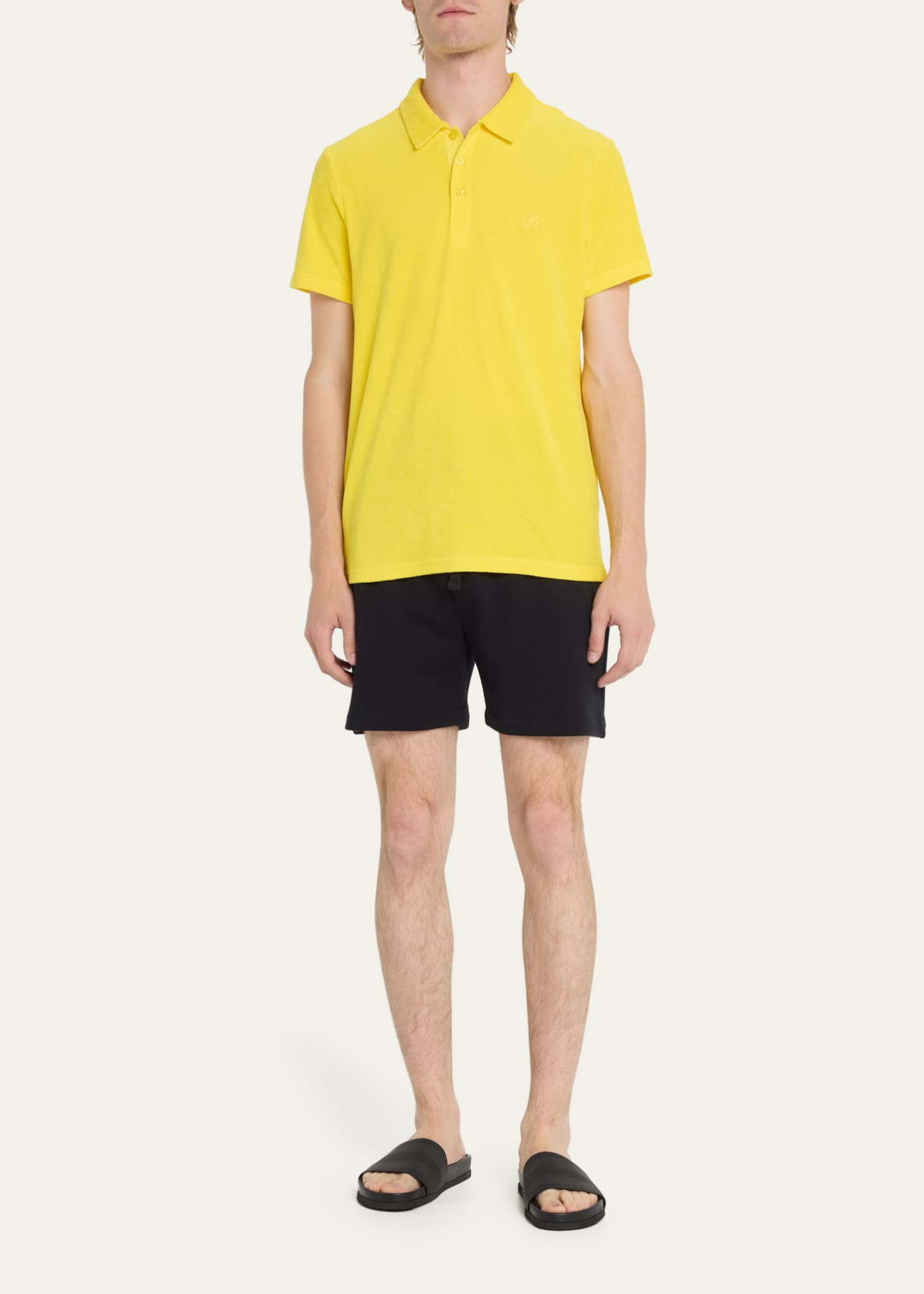 Vilebrequin Men's Organic Terry Polo Shirt Image 2 of 5