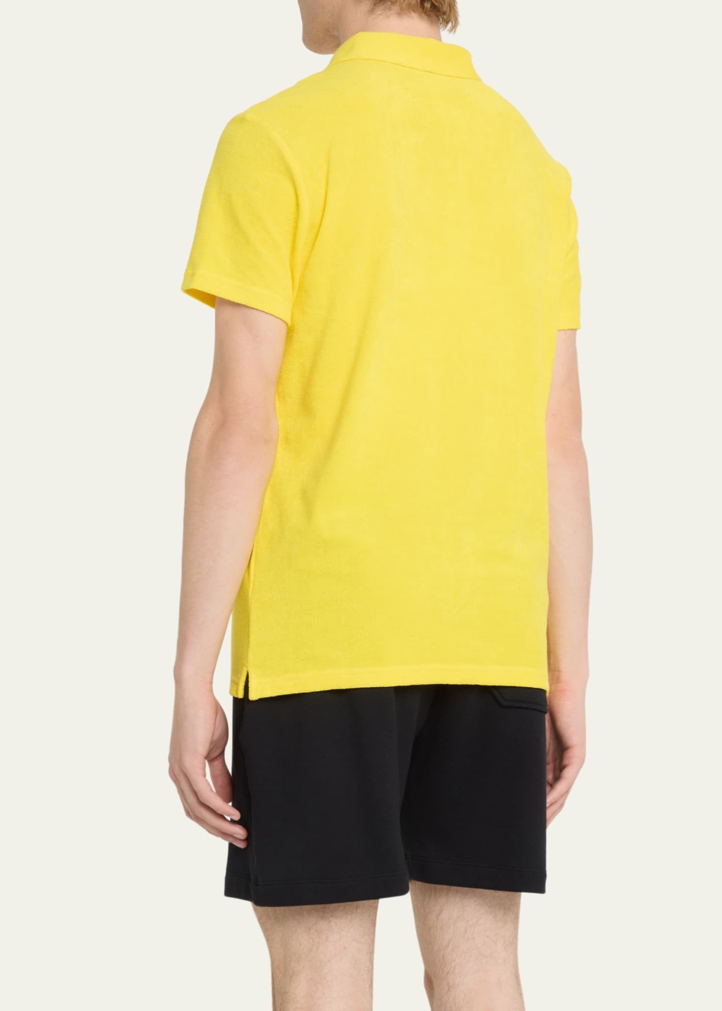 Vilebrequin Men's Organic Terry Polo Shirt Image 3 of 5