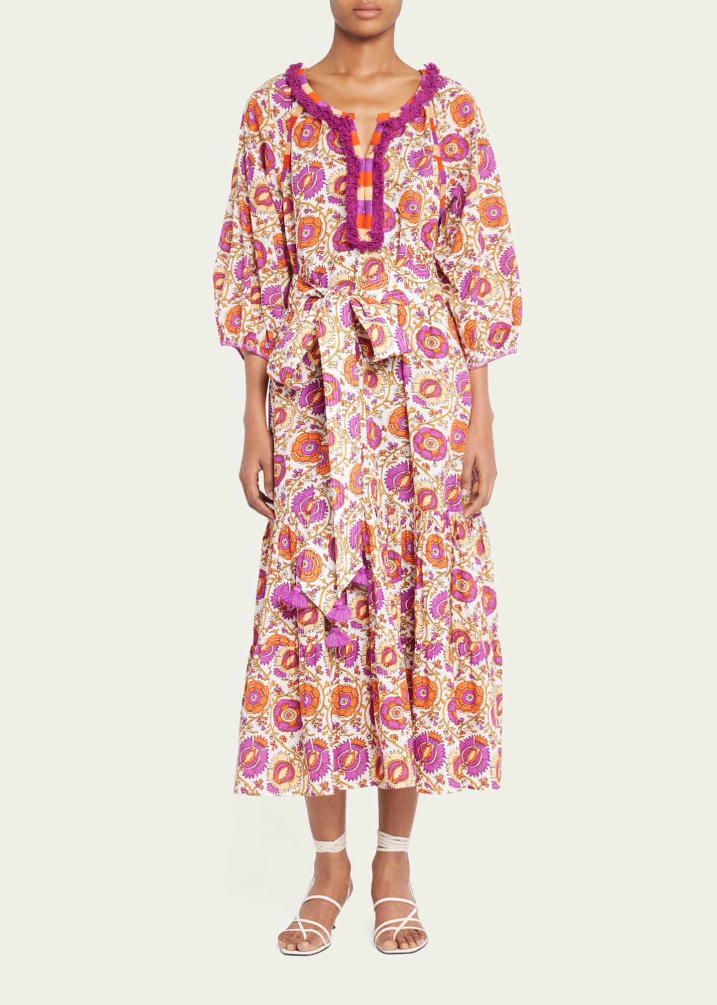 Figue Johanna Embroidered Maxi Dress - Bergdorf Goodman