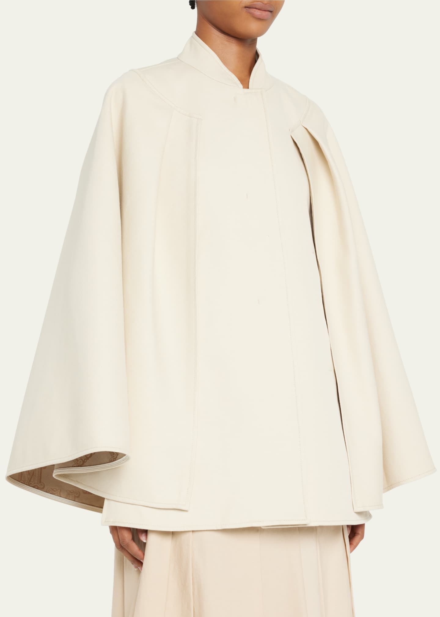 Max Mara Valdez Cotton Cape Image 4 of 5