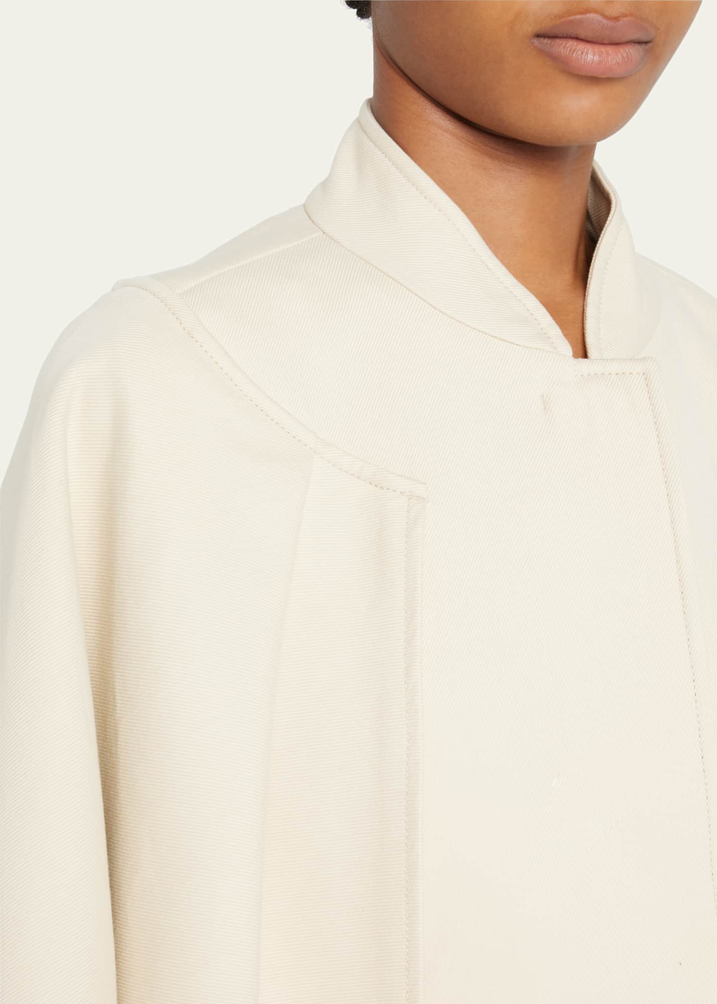 Max Mara Valdez Cotton Cape Image 5 of 5