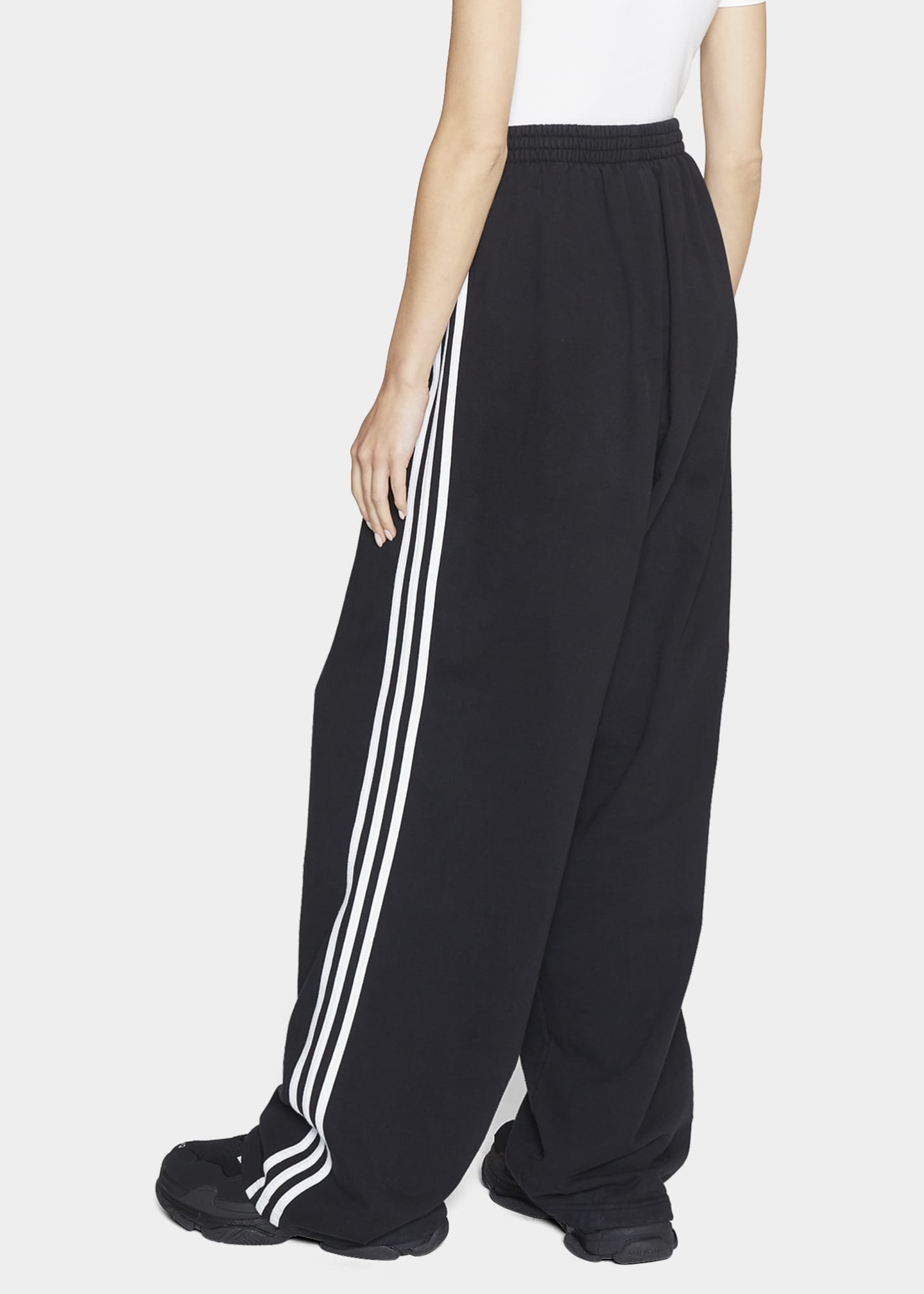 Balenciaga x Adidas Baggy Sweatpants Bergdorf Goodman