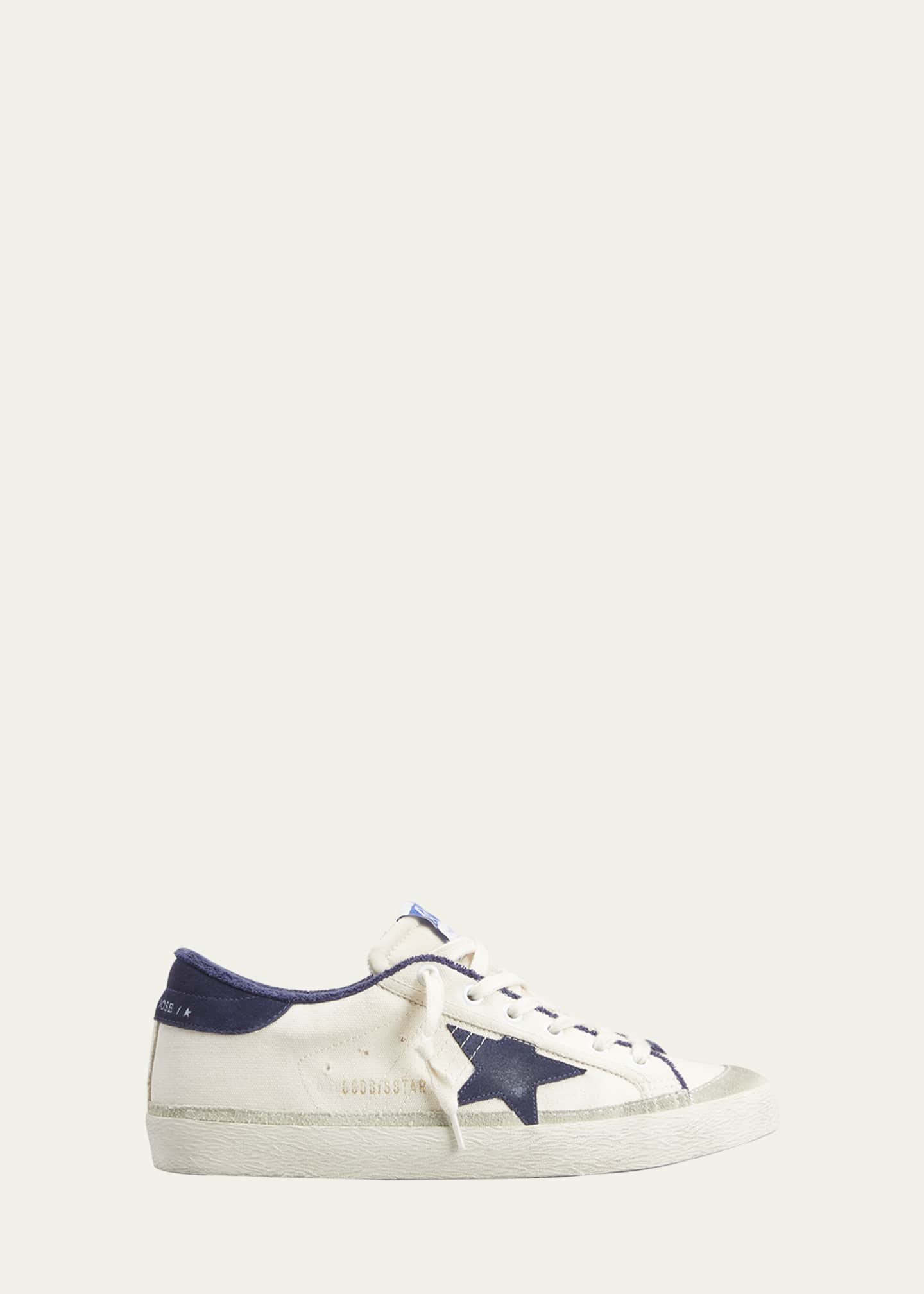Golden Goose Superstar Suede Nylon Low-Top Sneakers Image 1 of 5