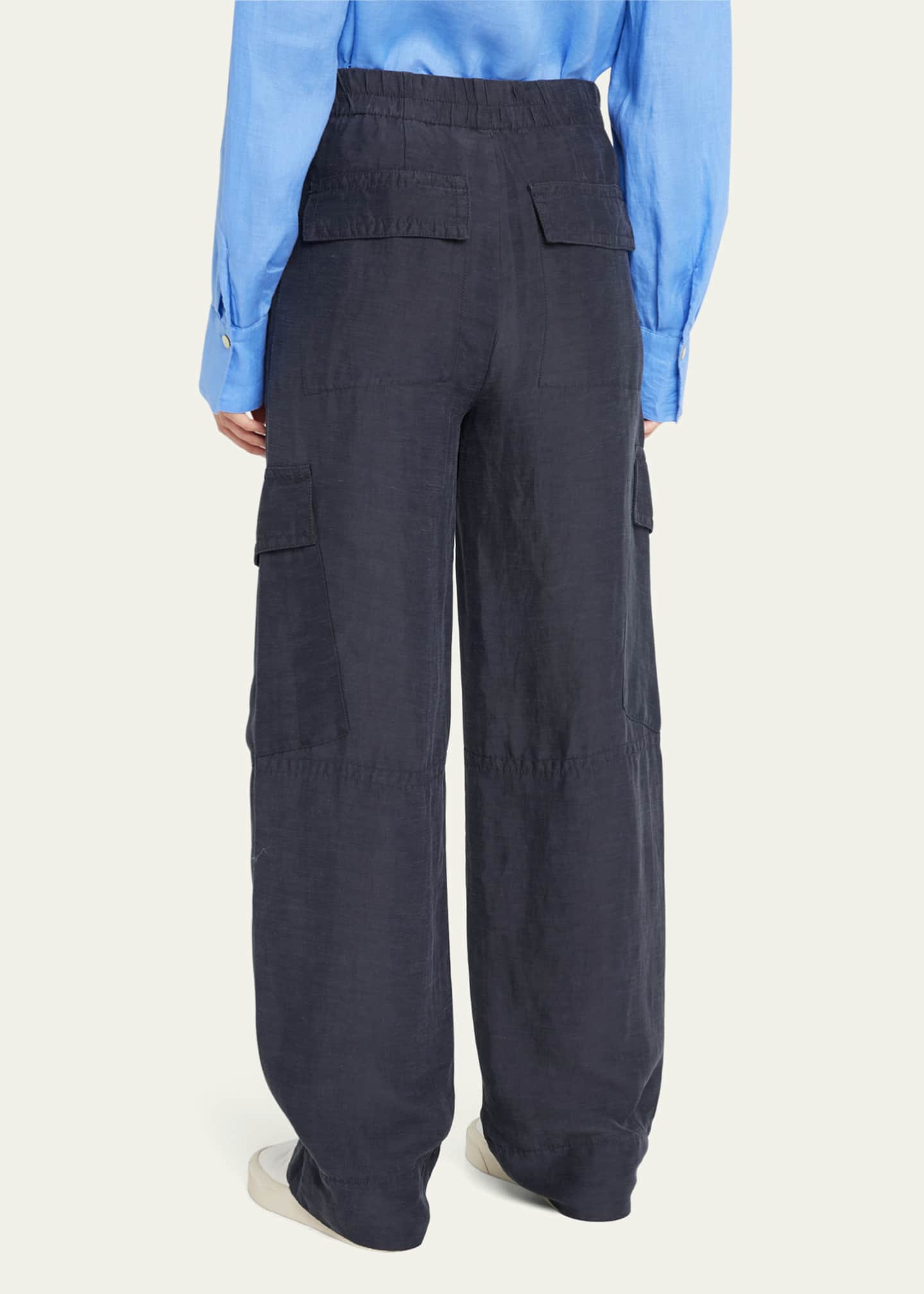 Vince WideLeg Cotton Cargo Pants Bergdorf Goodman
