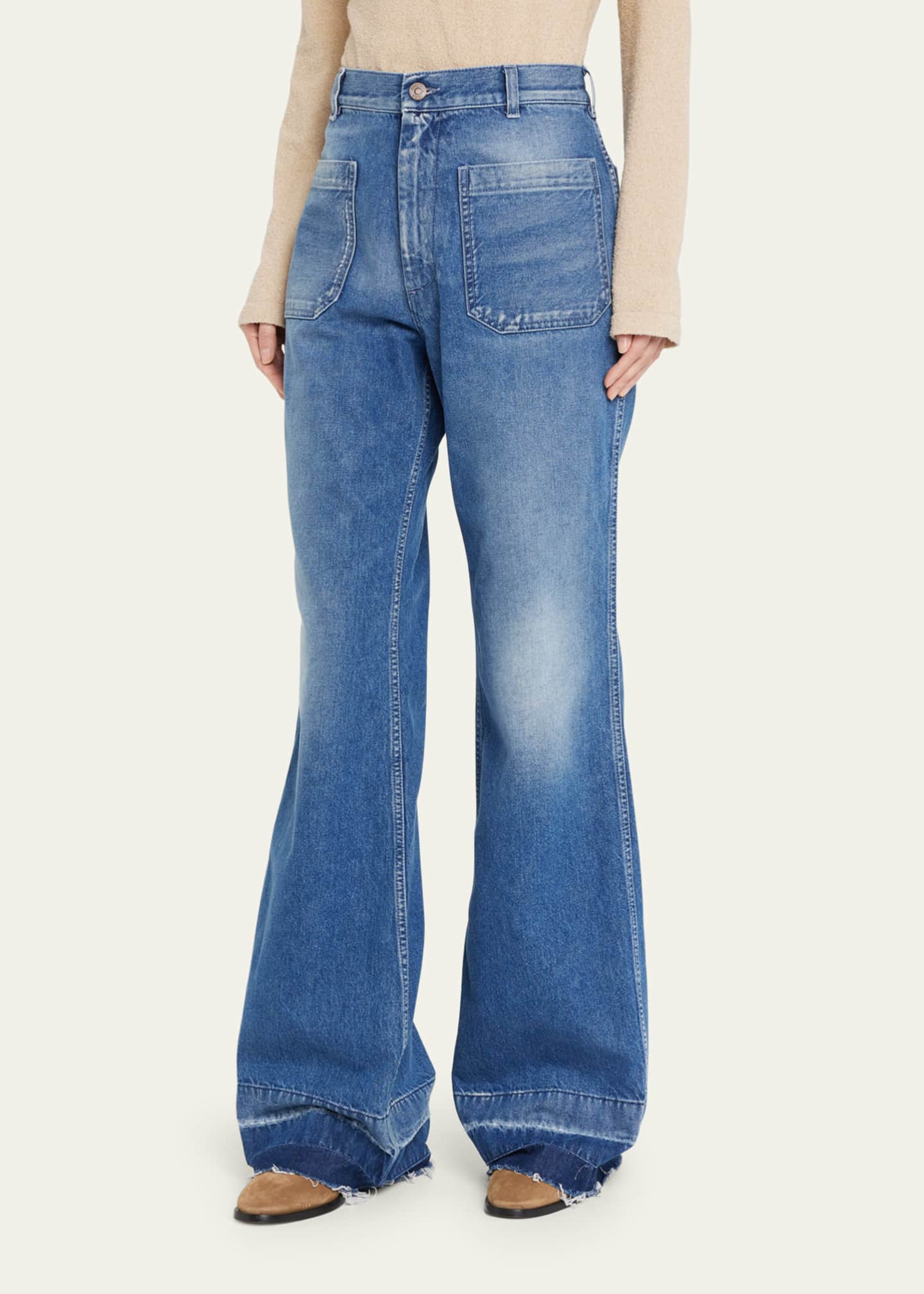 FORTELA Joelle Wide-Leg Jeans - Bergdorf Goodman