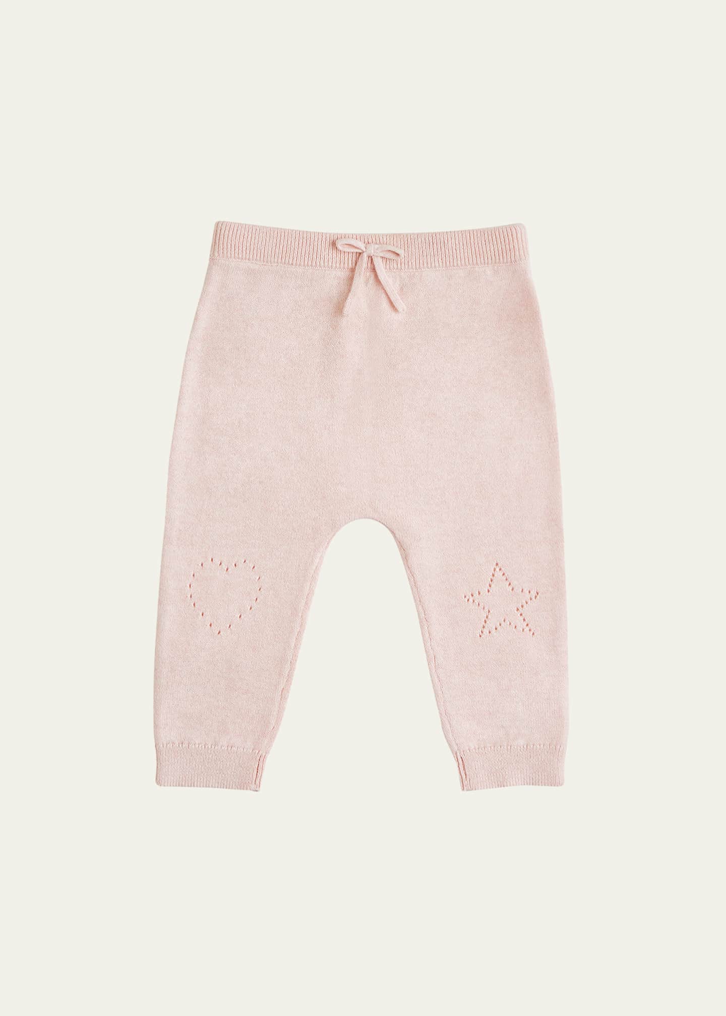 Marie Chantal Girl's Pointelle Heart Two-Piece Set, Size 3M-24M Image 3 of 5