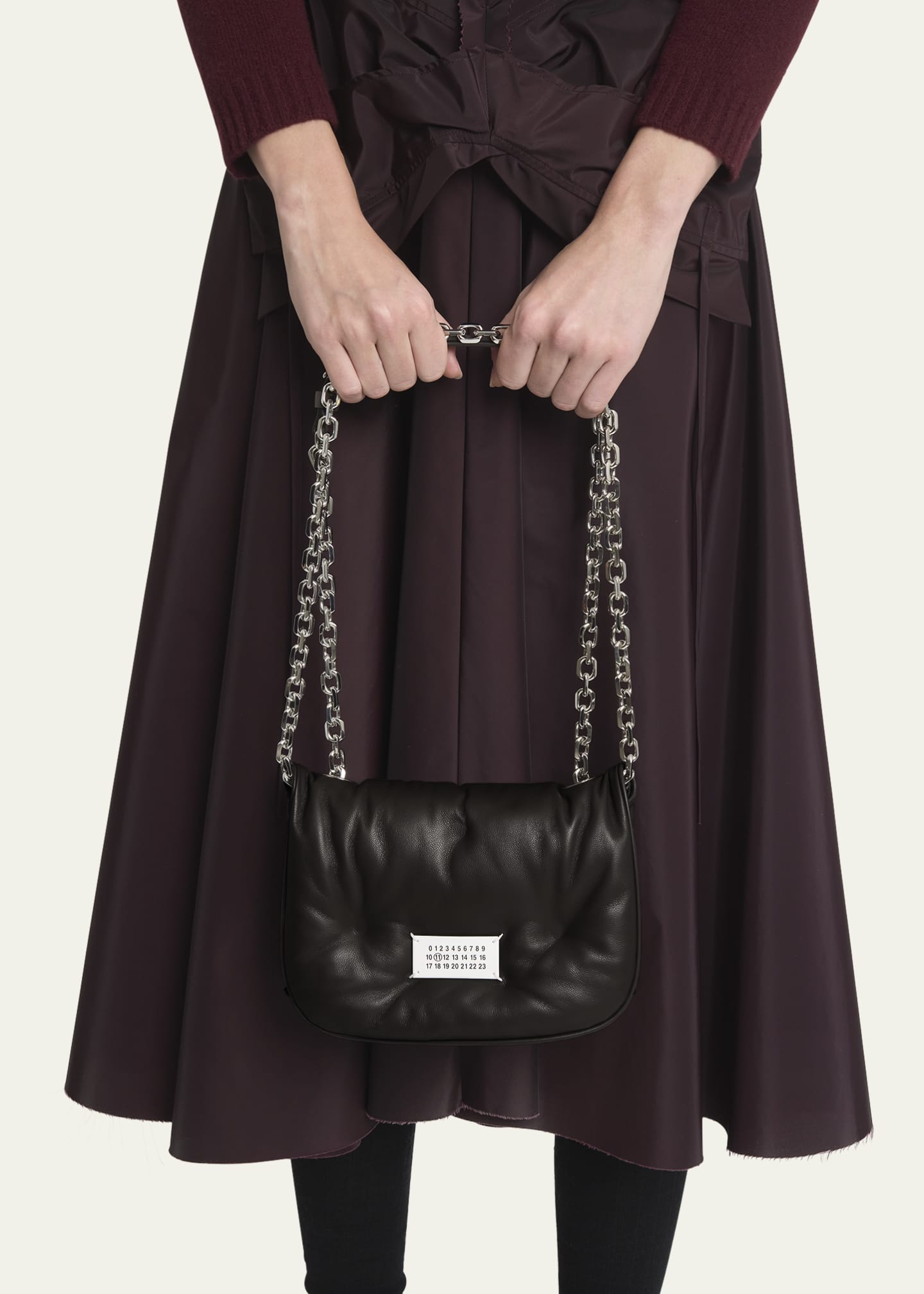 【予約】 Small Slam Glam Margiela Maison Flap Bag Top-Handle バッグ