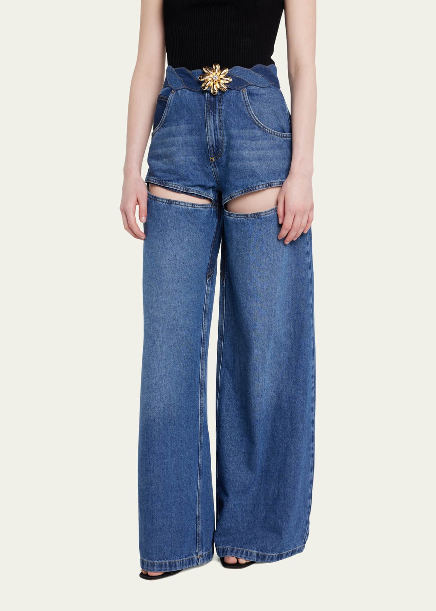 Slit jeans main image 0