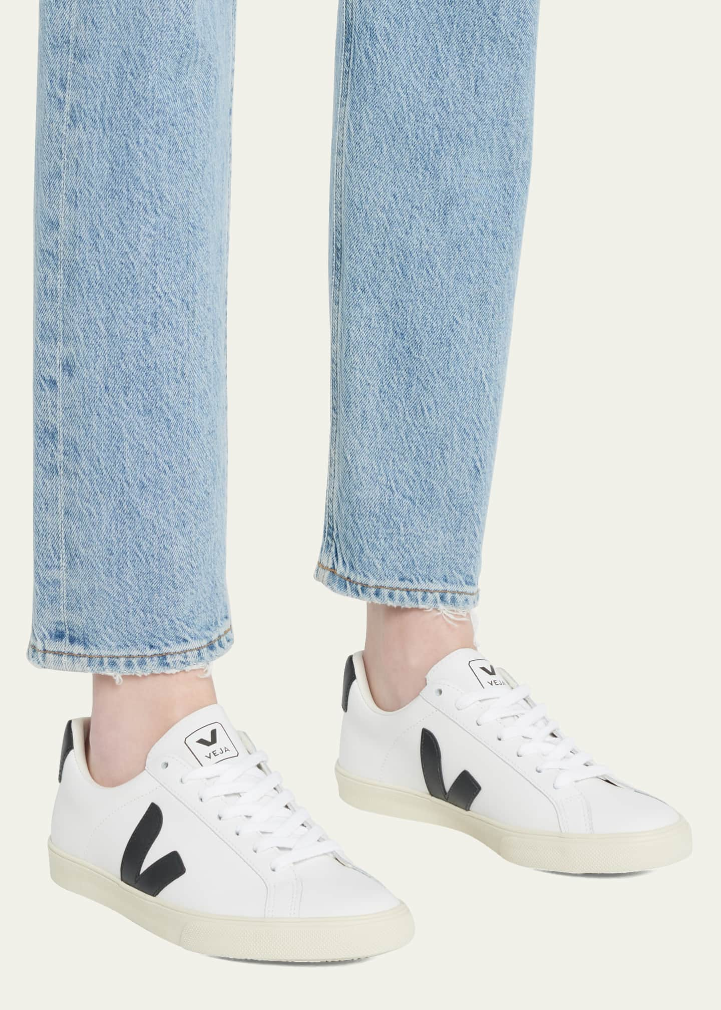 VEJA Esplar Logo Leather Low-Top Sneakers