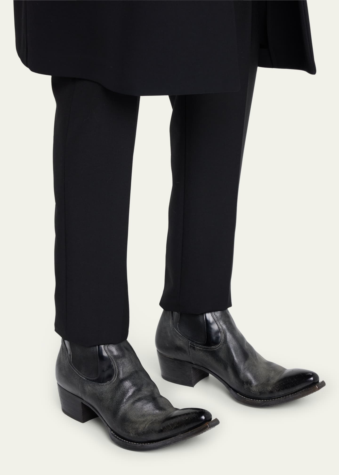 Prada mens ankle boots top