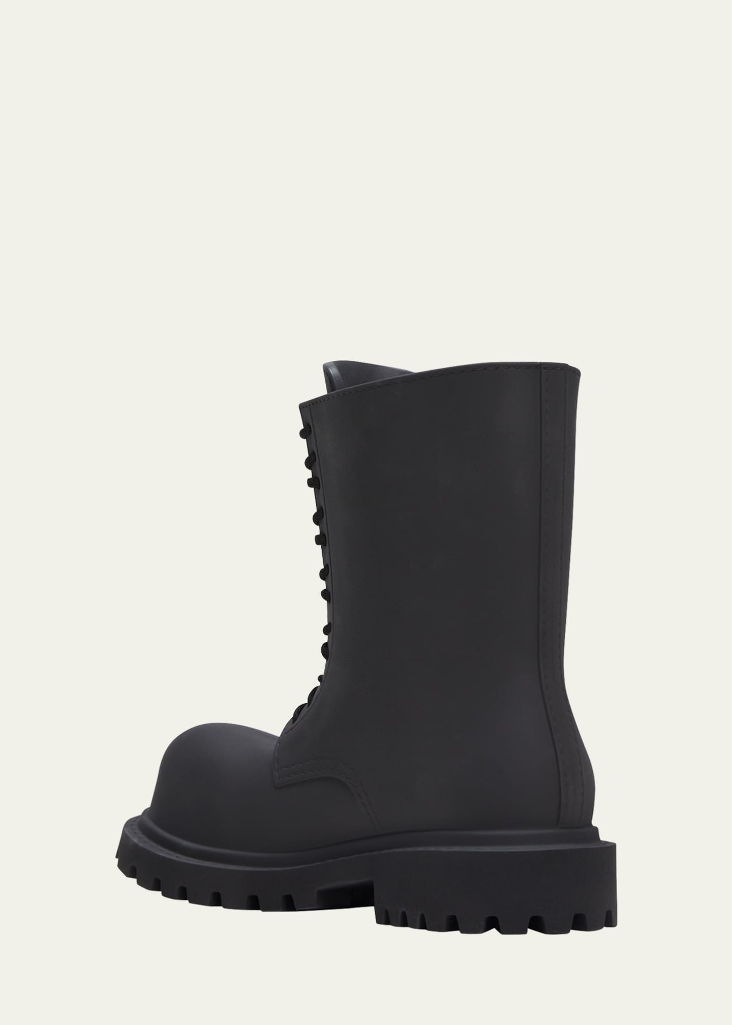 Balenciaga Leather Army Boots - Bergdorf Goodman