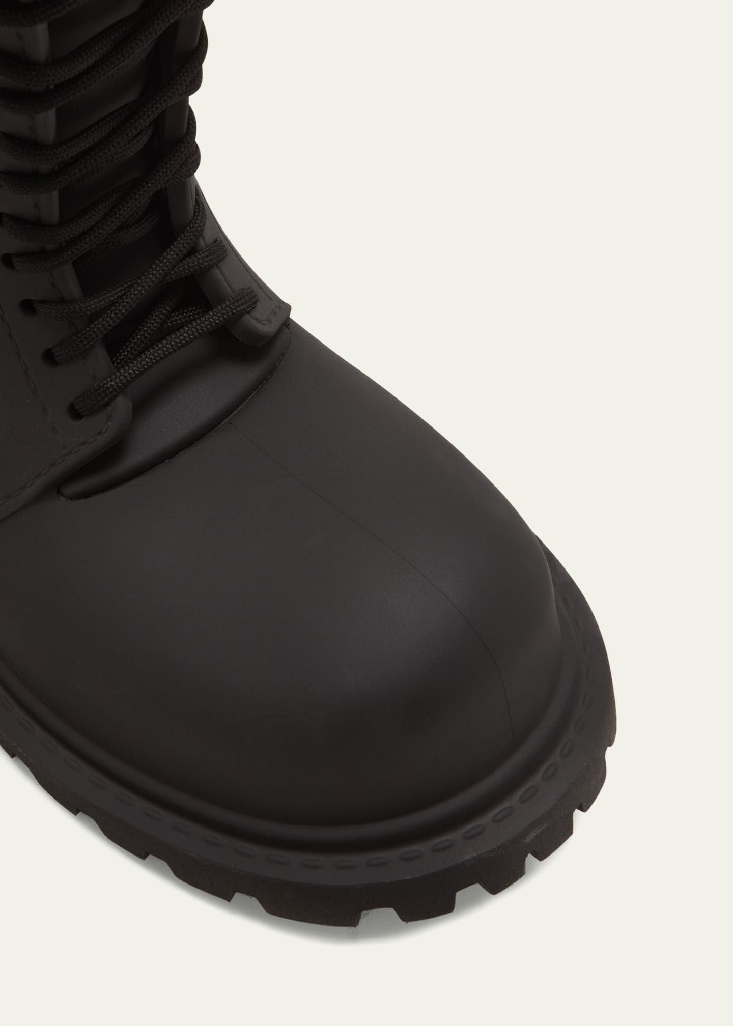 Balenciaga Men's Oversized Leather Army Boots