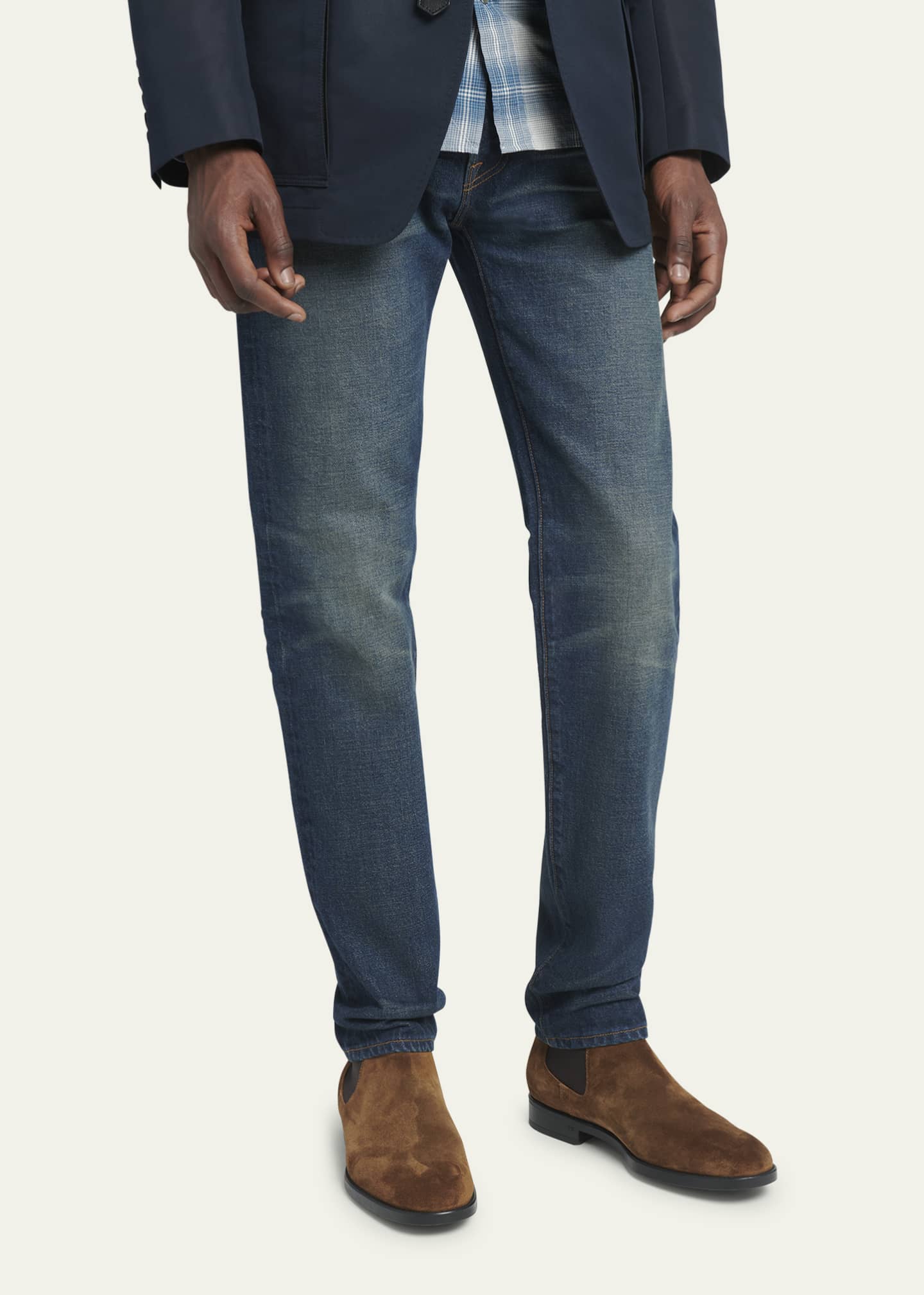 Tom ford online denim boots