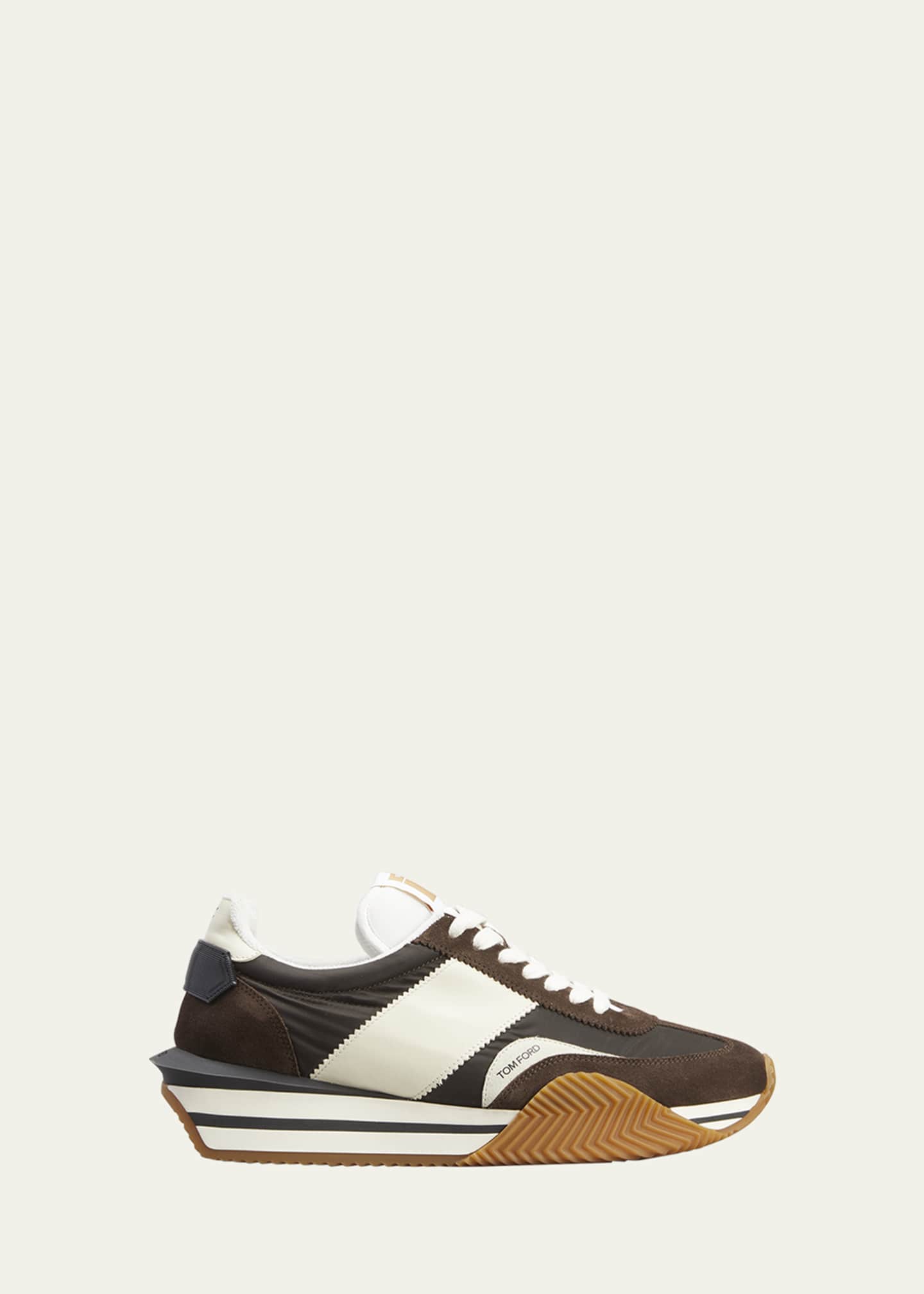 TOM FORD Men's James Suede Technical Fabric Low-Top Sneakers - Bergdorf ...