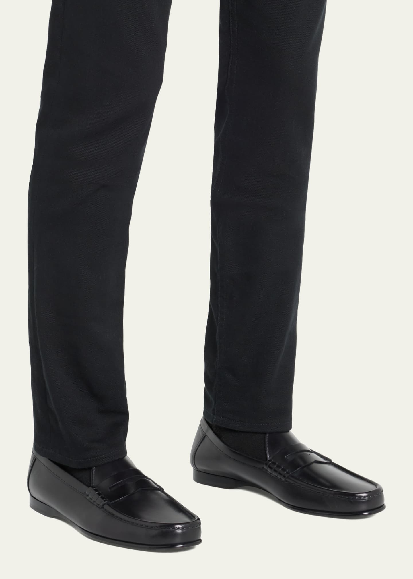 Ralph Lauren Purple Label Men's Chalmers Leather Penny Loafers