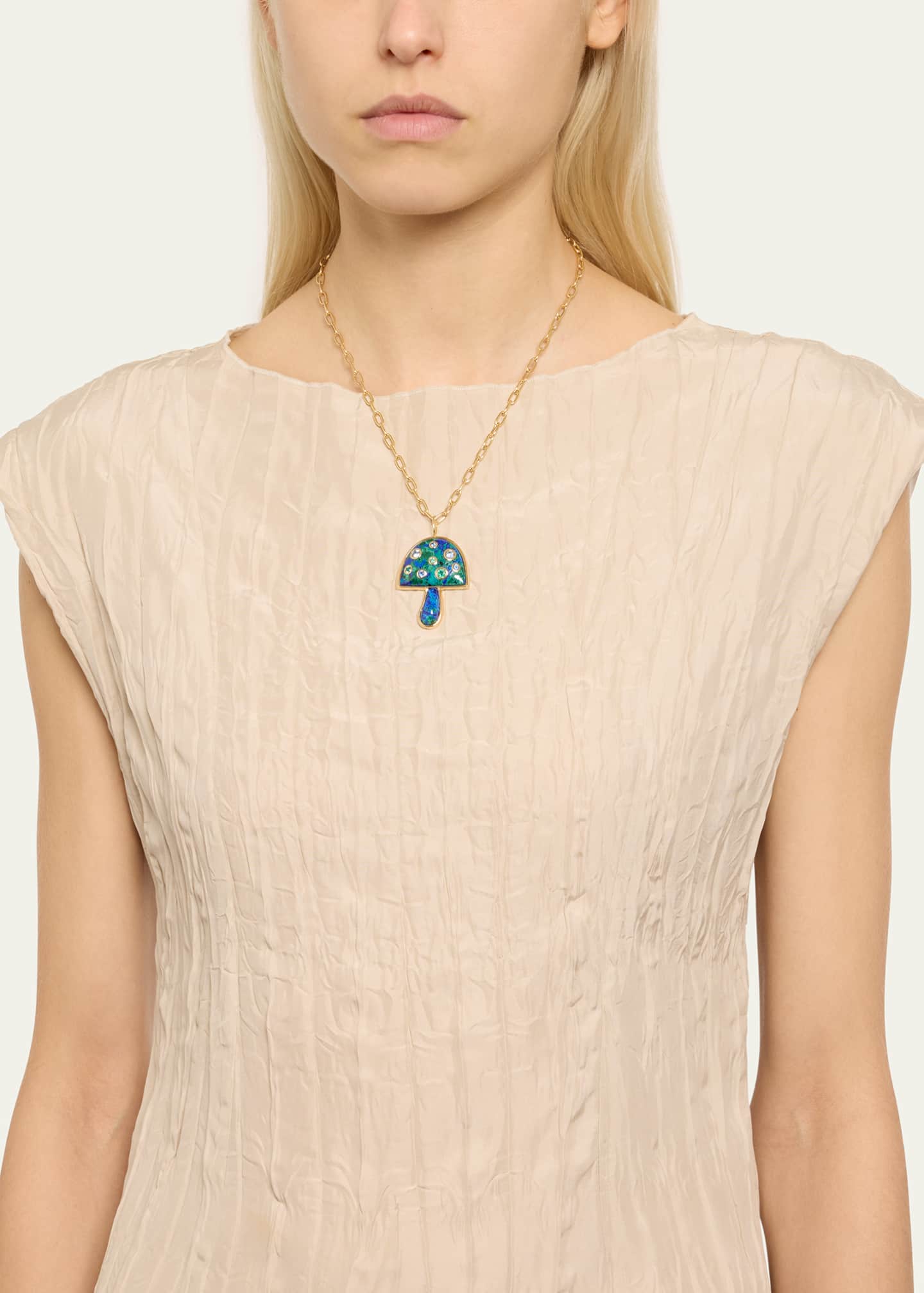 Brent Neale Magic Mushroom Pendant Necklace Image 2 of 4