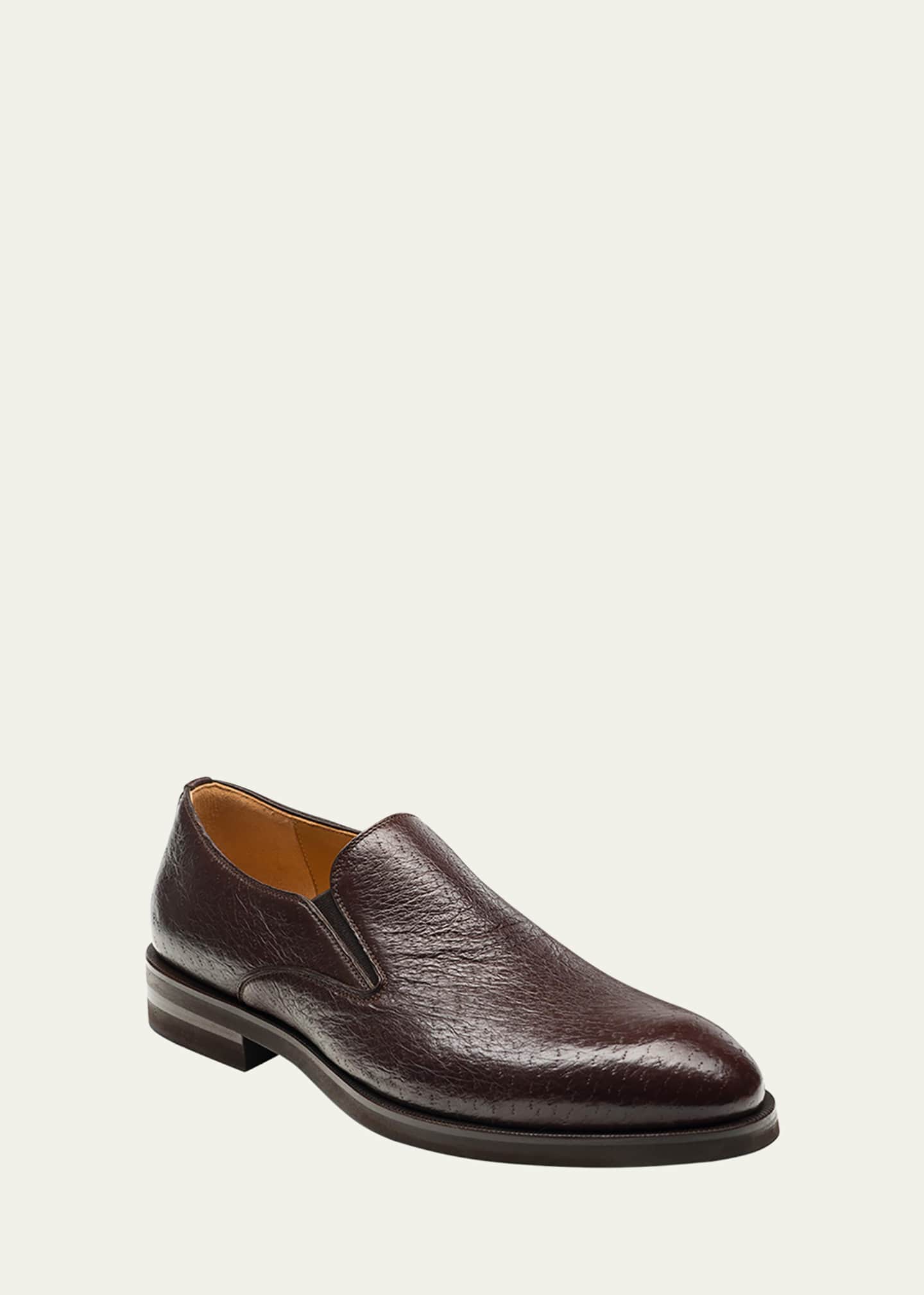 Magnanni Men's Lima Peccary Leather Loafers Image 2 of 3