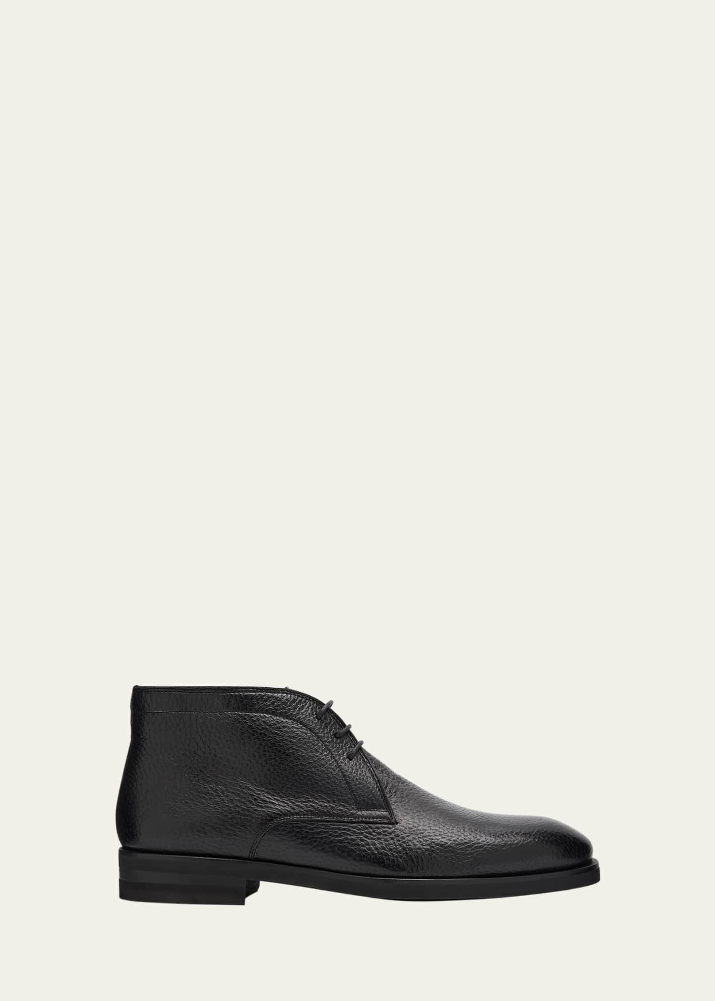 Magnanni Men's Tacna Peccary Leather Chukka Boots Image 1 of 6