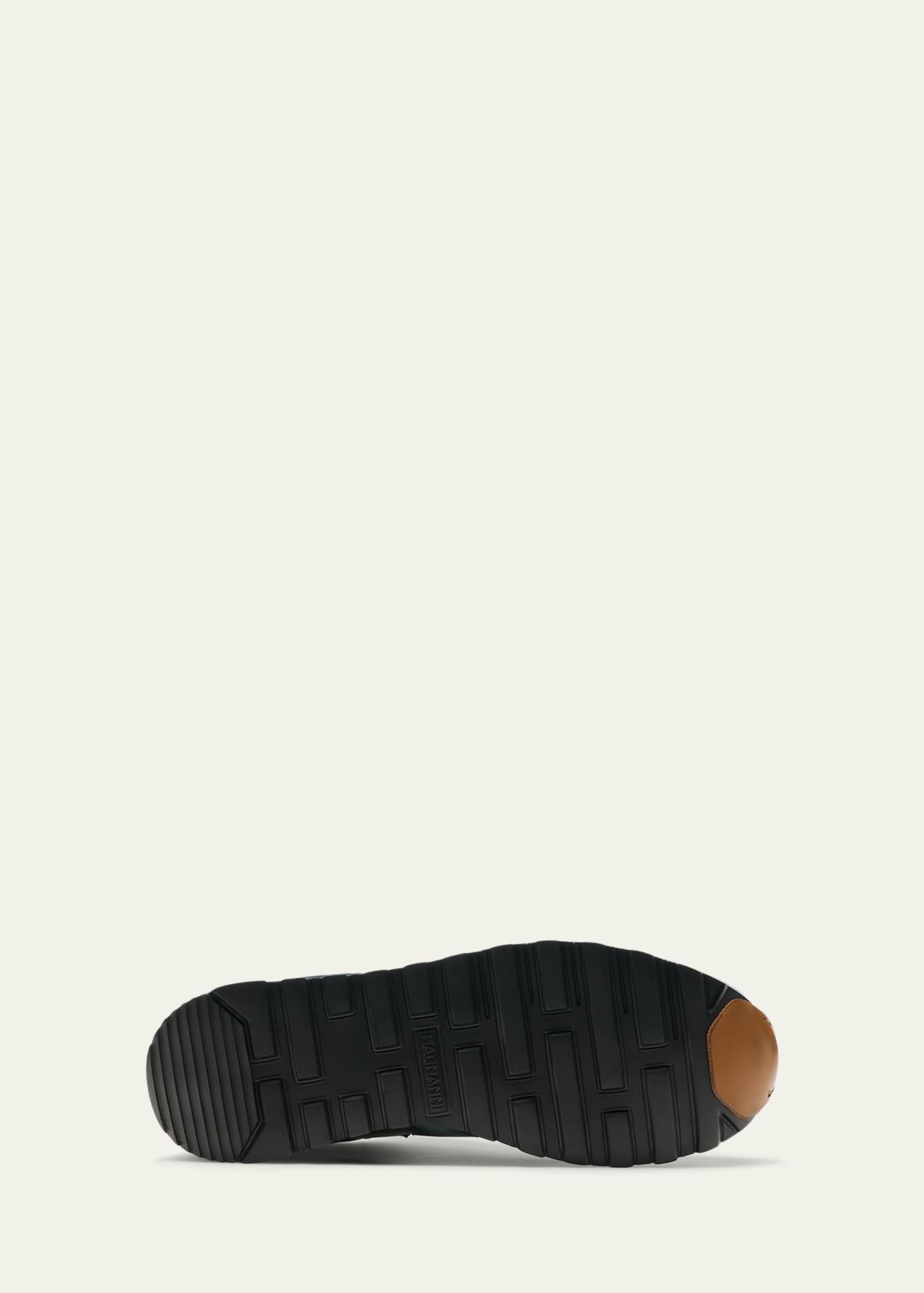Magnanni Men's Leather Aero Runner Sneakers Image 3 of 4