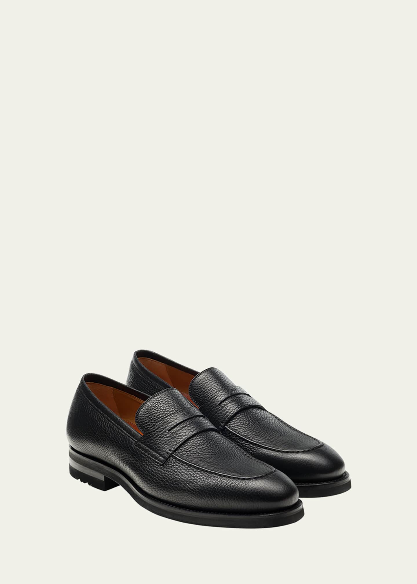 Magnanni Men's Matlin III Leather Penny Loafers Bergdorf Goodman