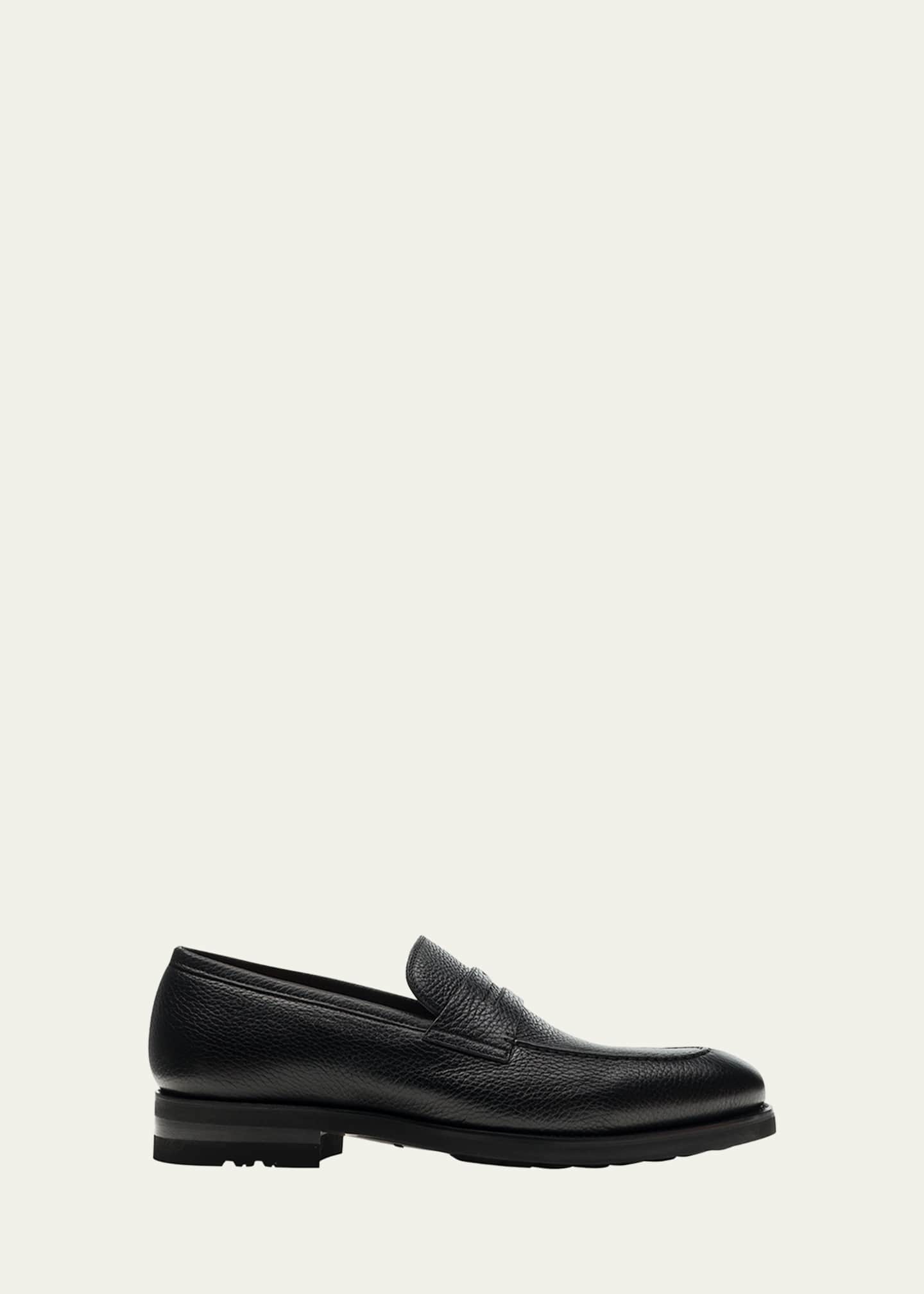 Magnanni Men's Matlin III Leather Penny Loafers - Bergdorf Goodman