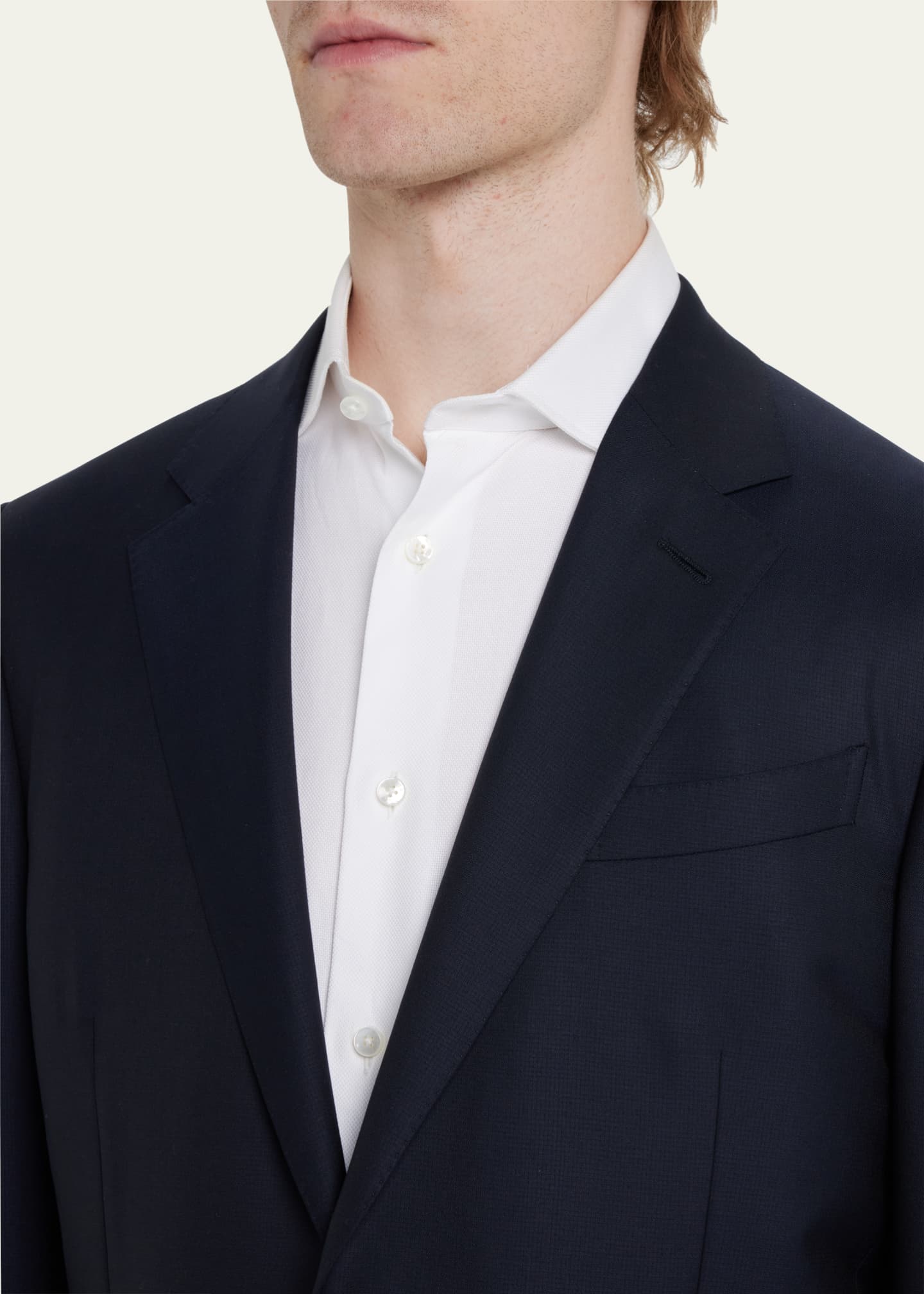 ZEGNA Men's 15milmil15 Micro-Check Wool Suit - Bergdorf Goodman
