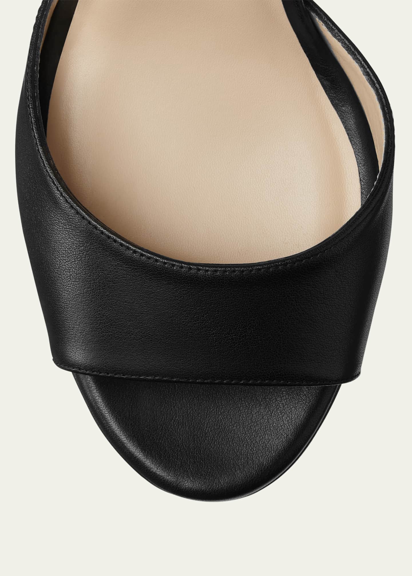 Stuart Weitzman Ryder Ankle-Buckle Platform Sandals Image 3 of 3