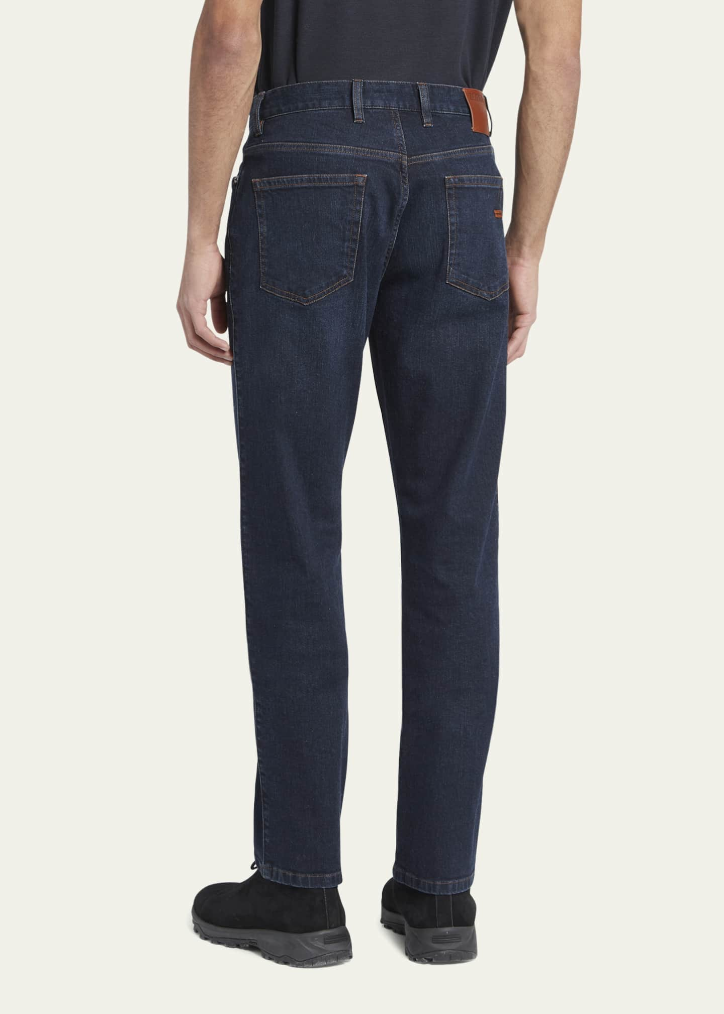 Five-pocket denims