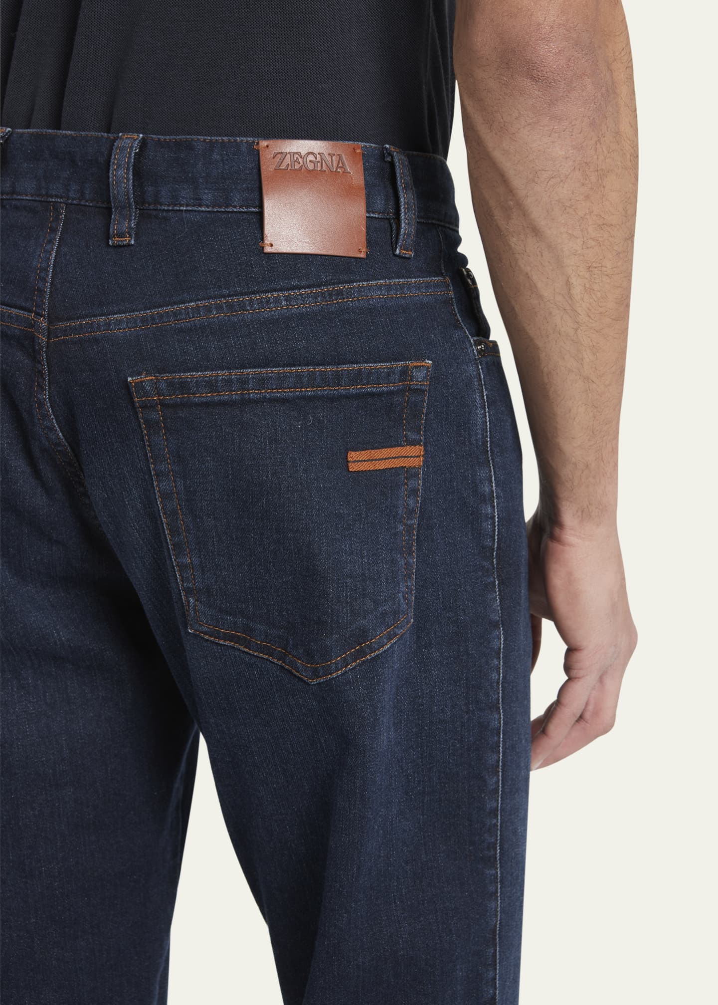 ZEGNA Men s Denim 5 Pocket Jeans Bergdorf Goodman