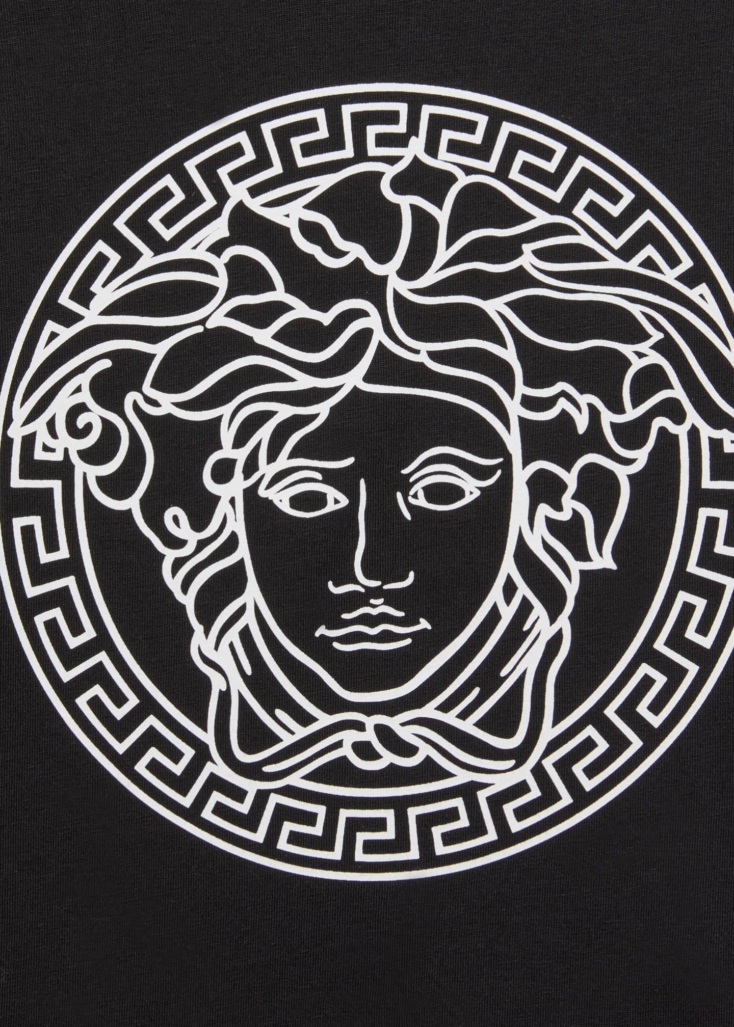 Versace t shirt medusa head hot sale