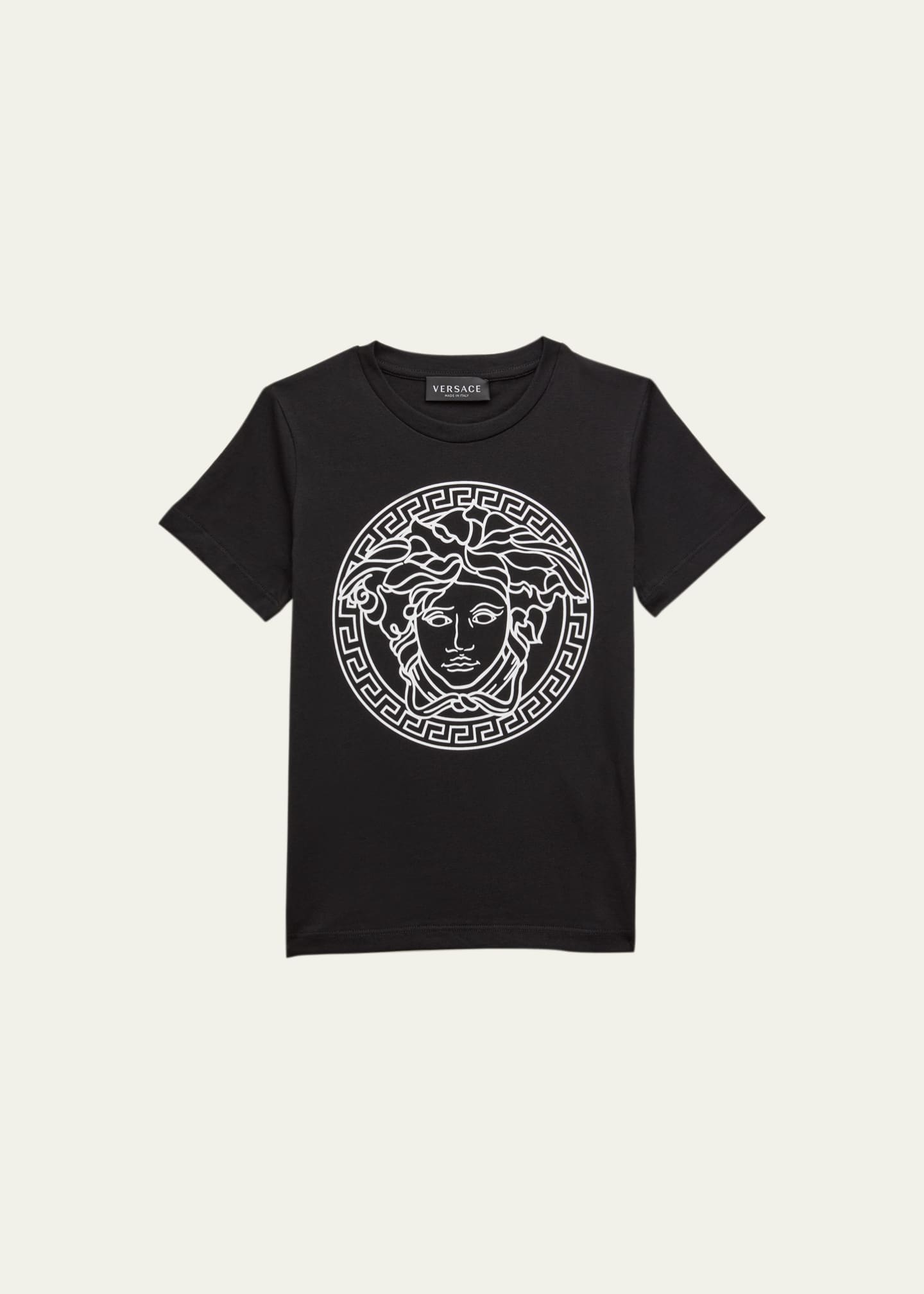 Versace Kid's Medusa Head Crest T-Shirt, Size 4-6 - Bergdorf Goodman