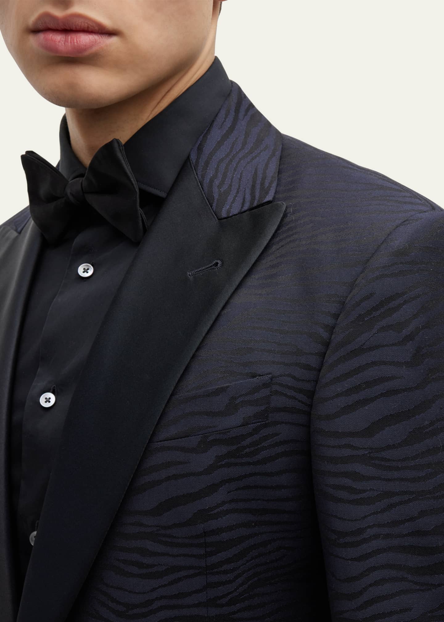 Patterned dinner jacket best sale