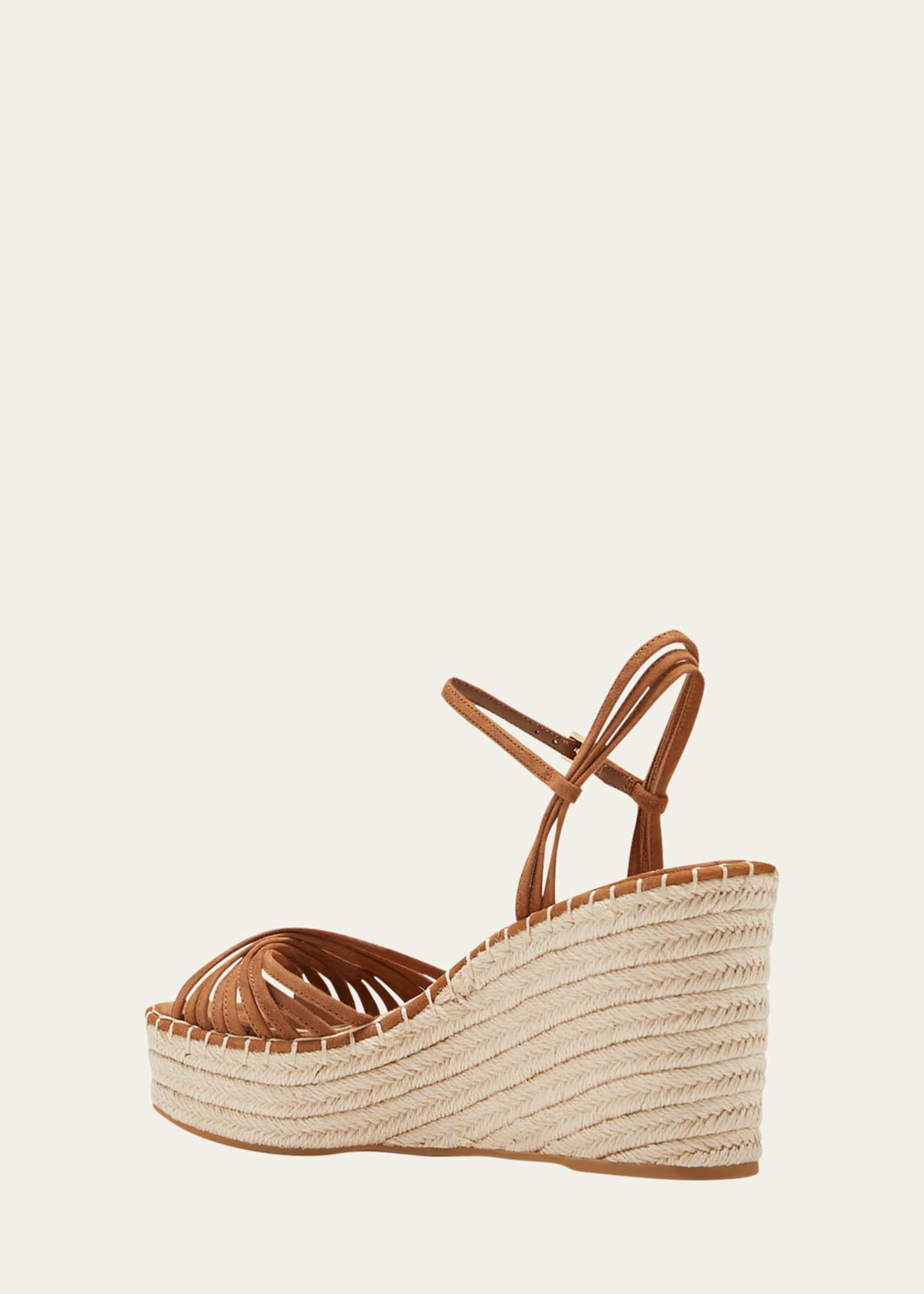 Veronica Beard Ravina Multi Suede Wedge Espadrilles Bergdorf Goodman