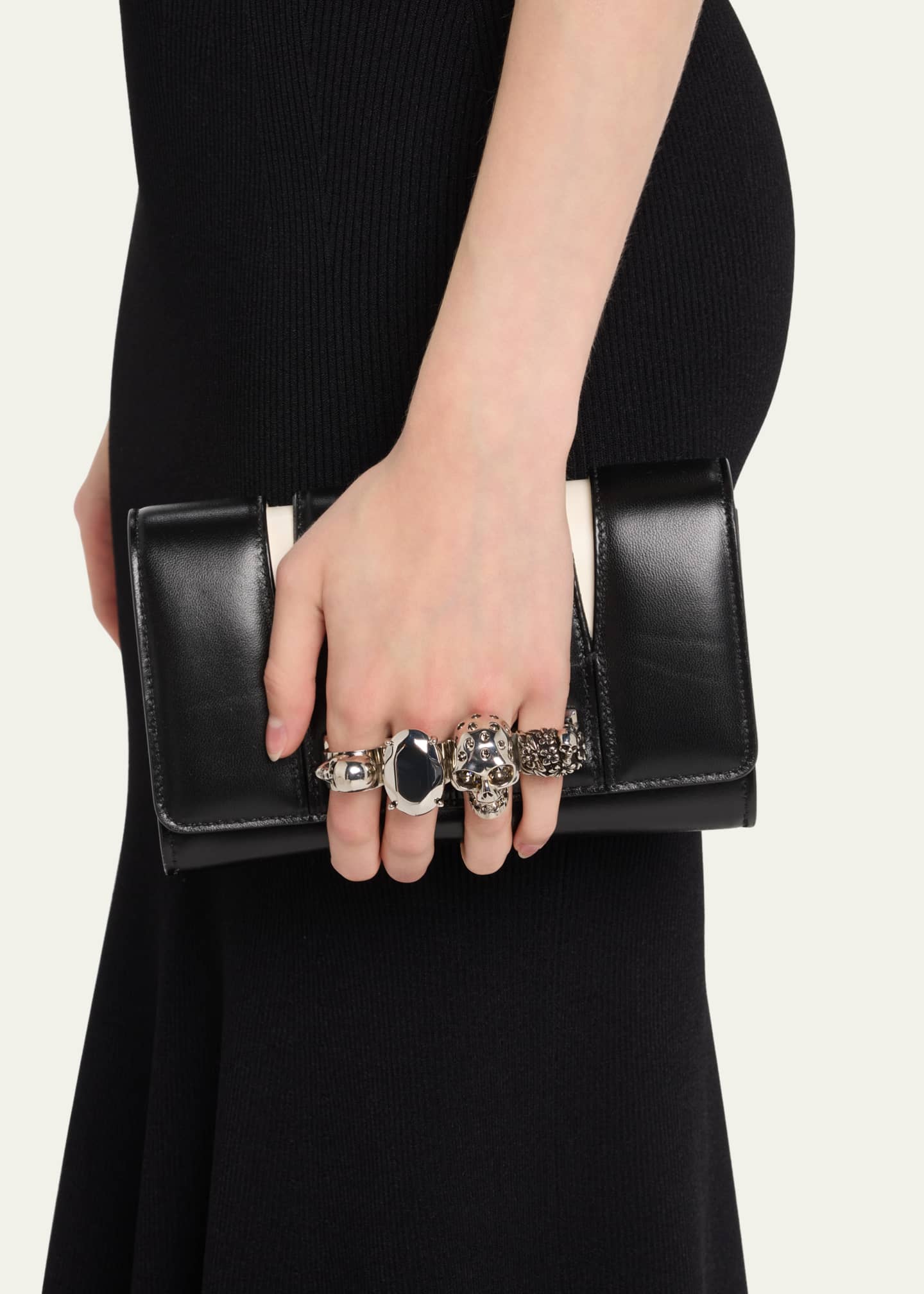 Alexander McQueen The Slash Clutch