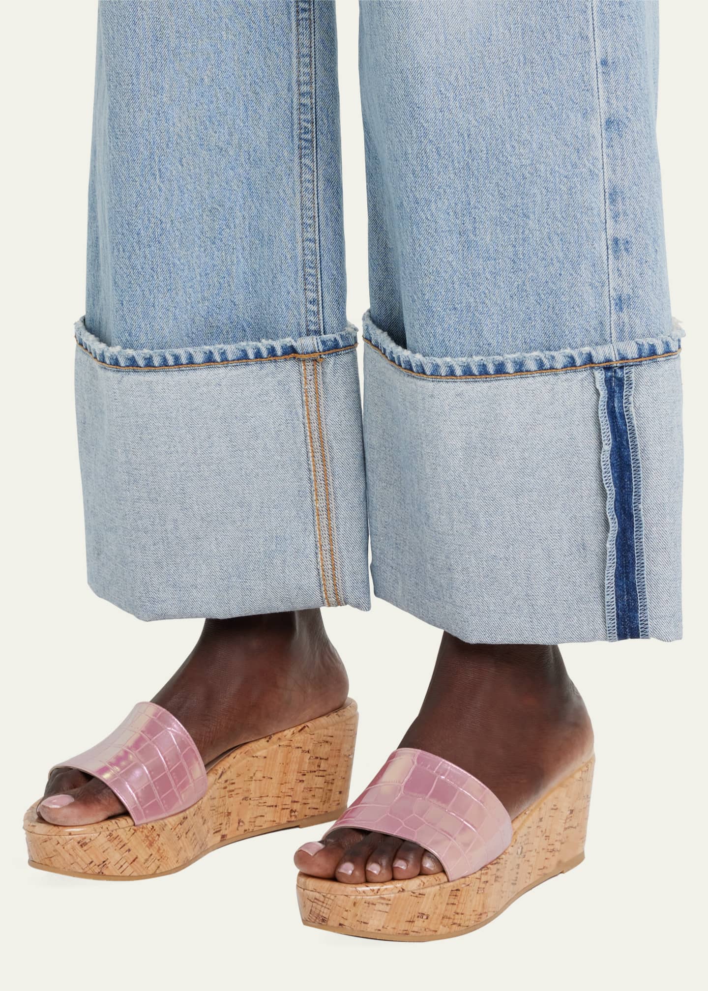 Stuart weitzman online cork wedges