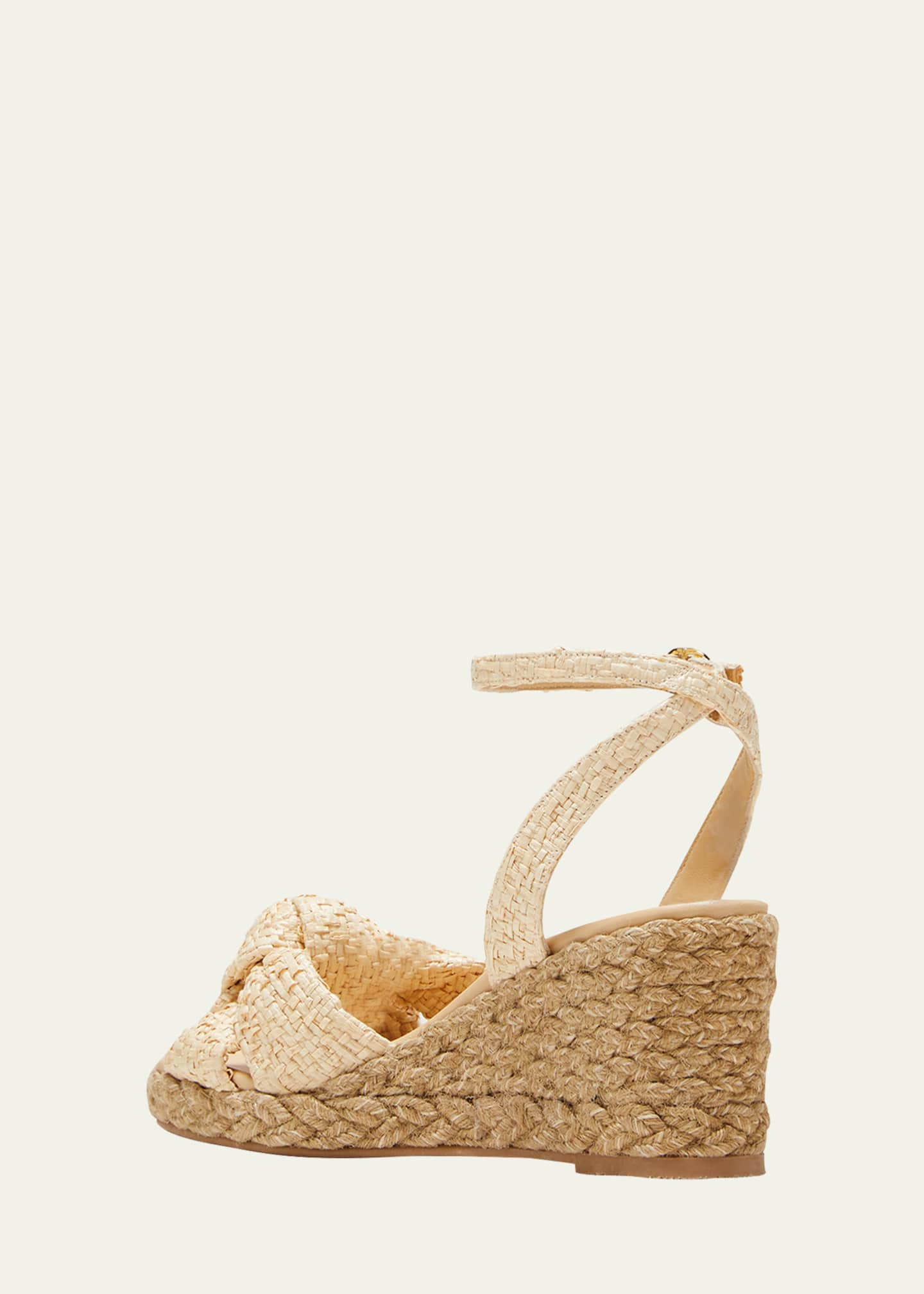 Stuart Weitzman Playa Ankle-Strap Wedge Espadrille Sandals - Bergdorf ...