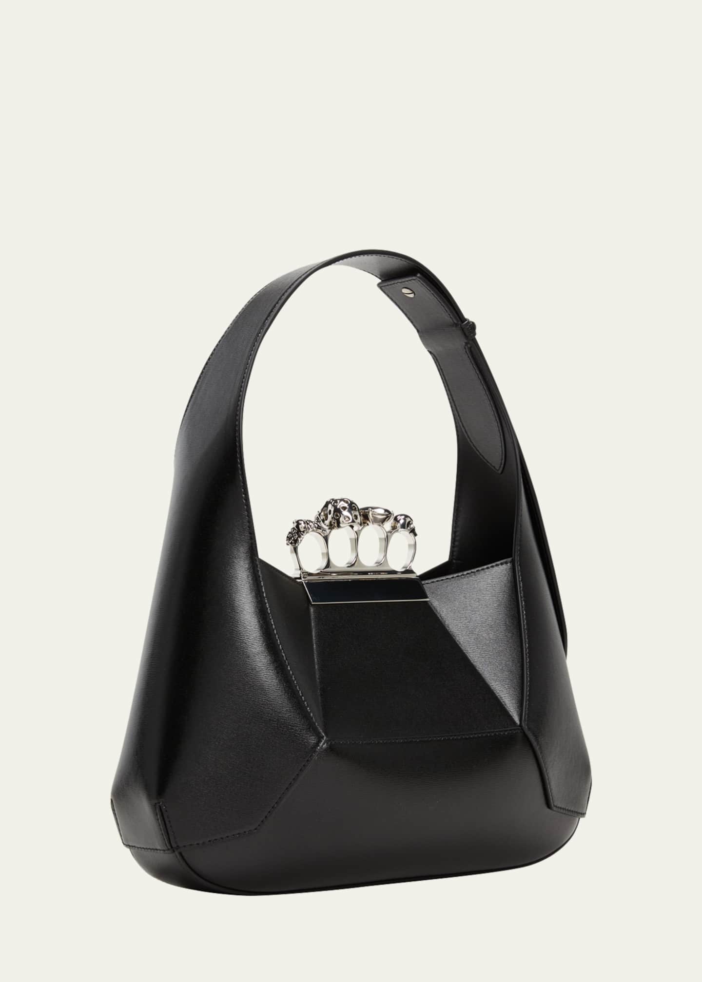 Alexander McQueen The Skull Jeweled Hobo Bag Bergdorf Goodman