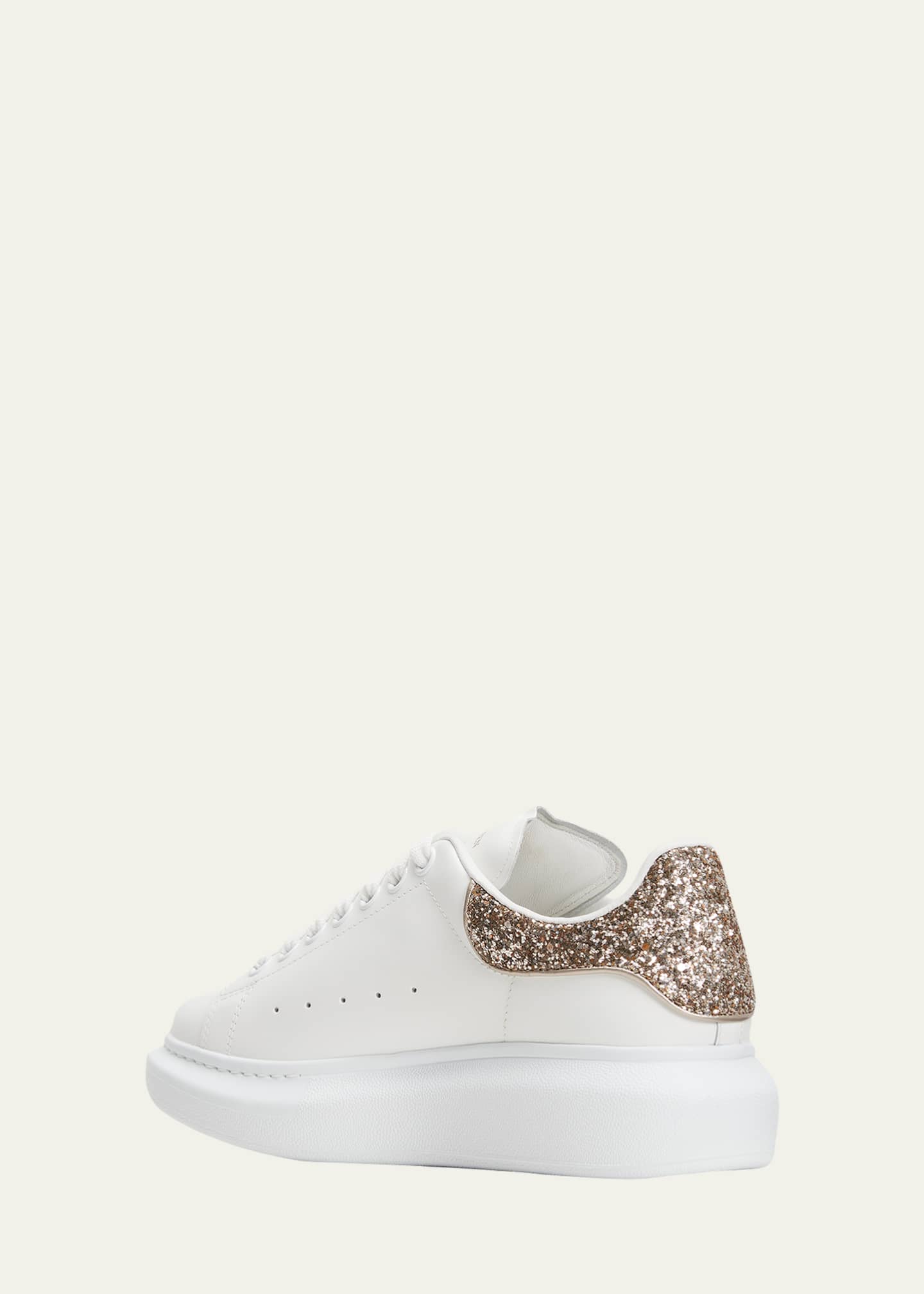 Alexander McQueen Oversized Glitter Sneakers Bergdorf Goodman
