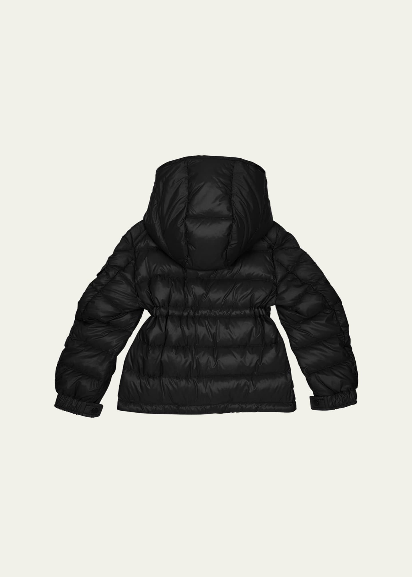 Moncler Girl s Dalles Long Season Boudin Quilt Down Jacket Size 8 14