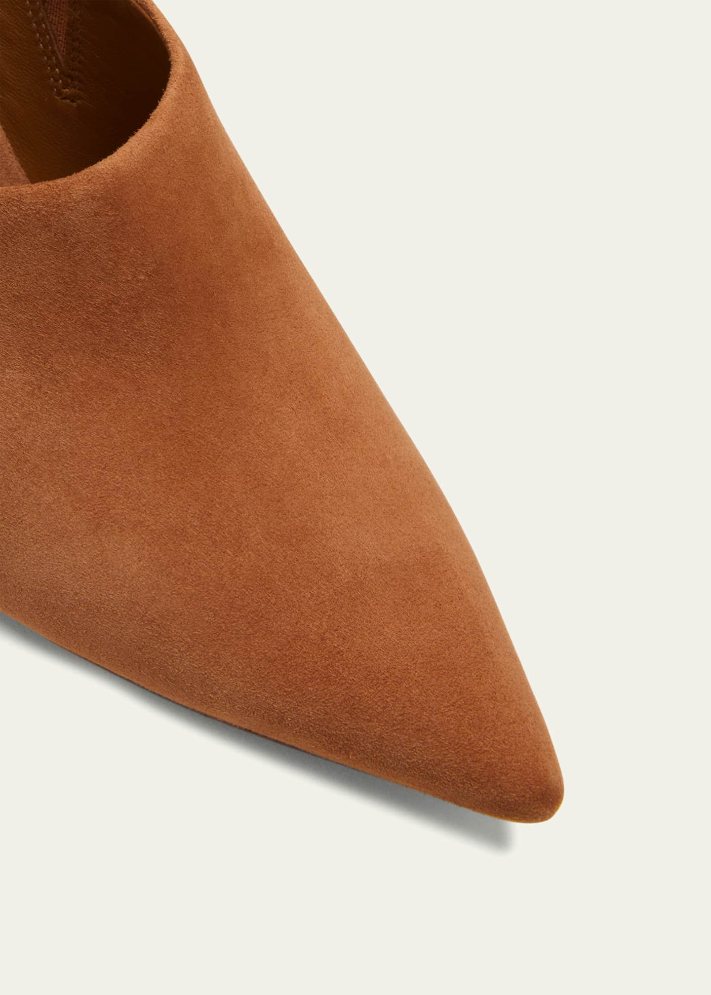 Vince Tahoe Suede Wedge Mules Bergdorf Goodman