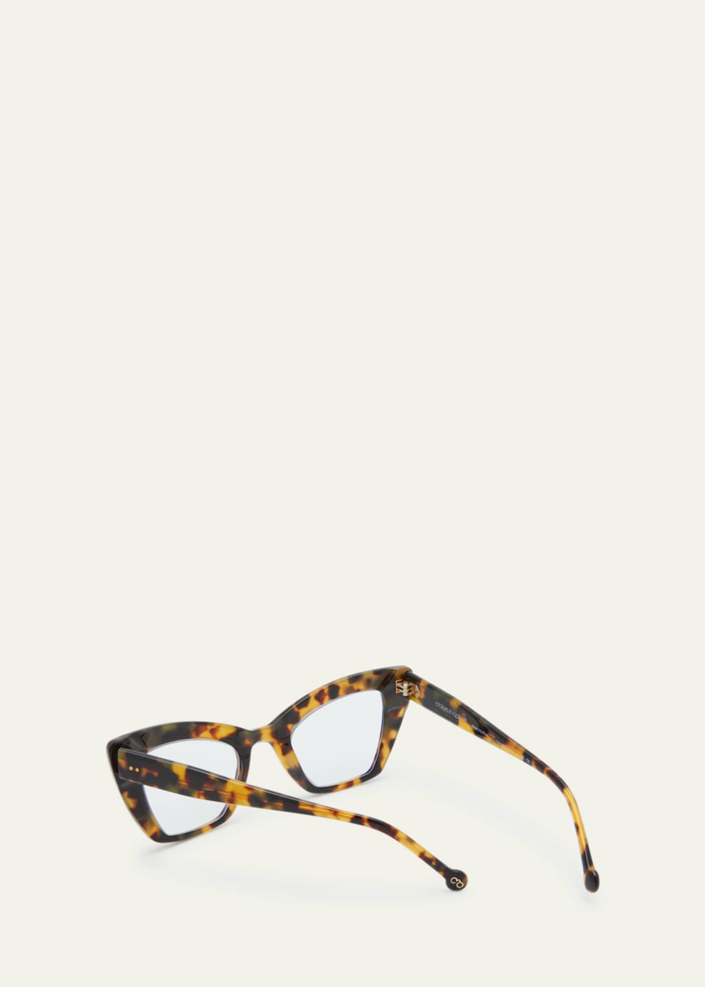 Colors In Optics Blue Blocking Square Acetate Readers, +2.75 Image 3 of 5