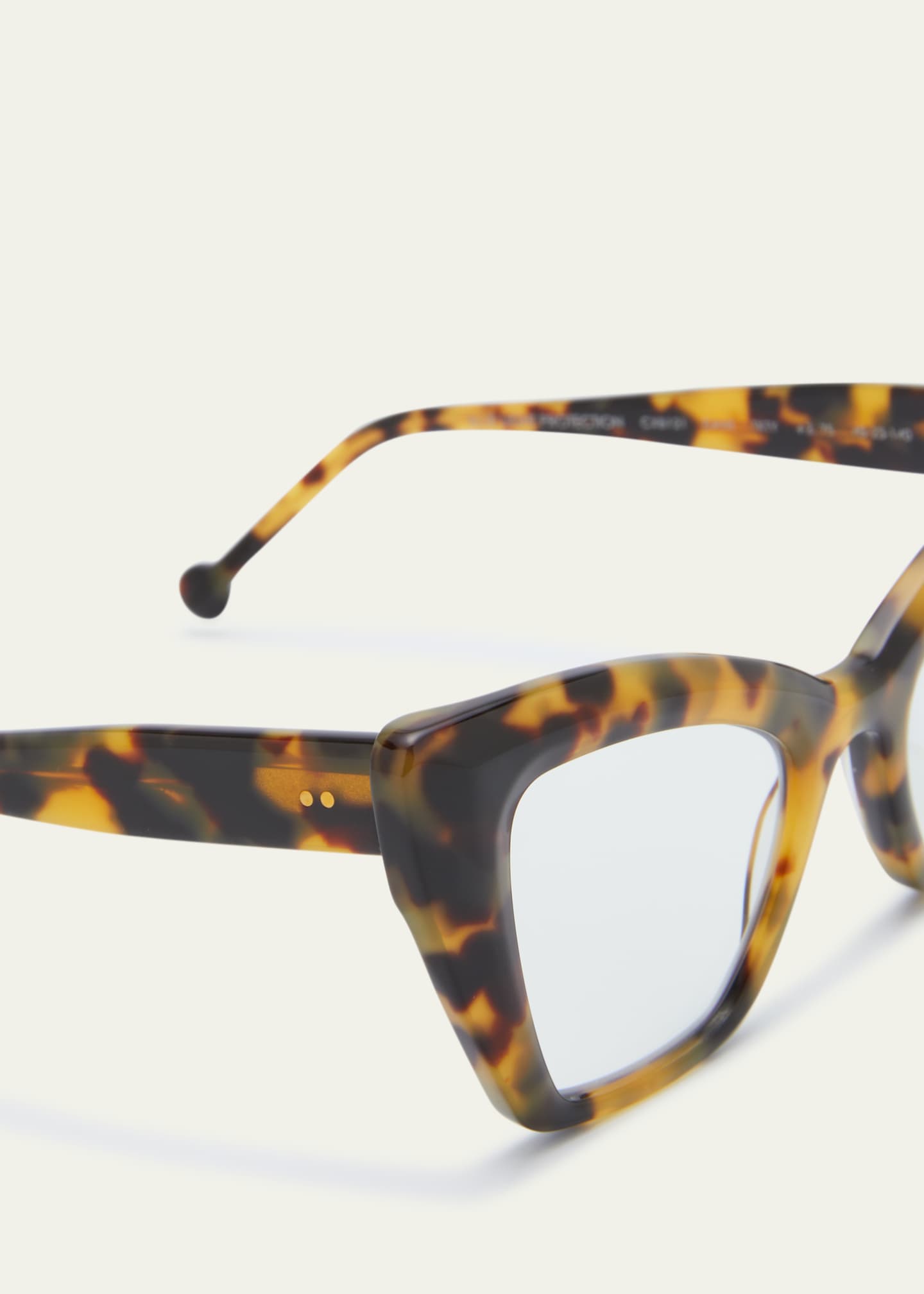 Colors In Optics Blue Blocking Square Acetate Readers, +2.75 Image 4 of 5